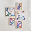 Soulful 5-Piece Framed Canvas Wall Art Set-household-walldecorandmirrors-wallart-image-1