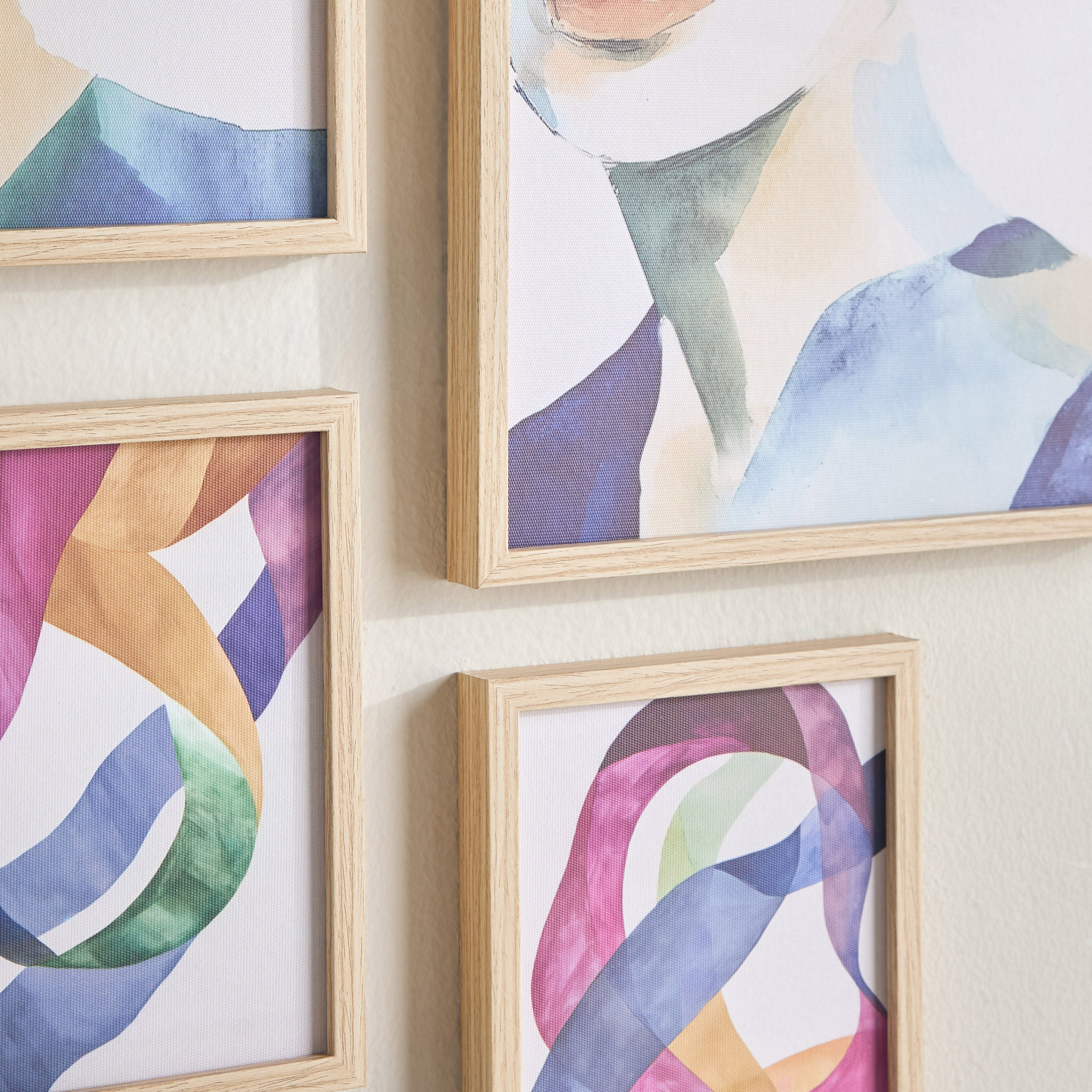 Soulful 5-Piece Framed Canvas Wall Art Set-household-walldecorandmirrors-wallart-image-3