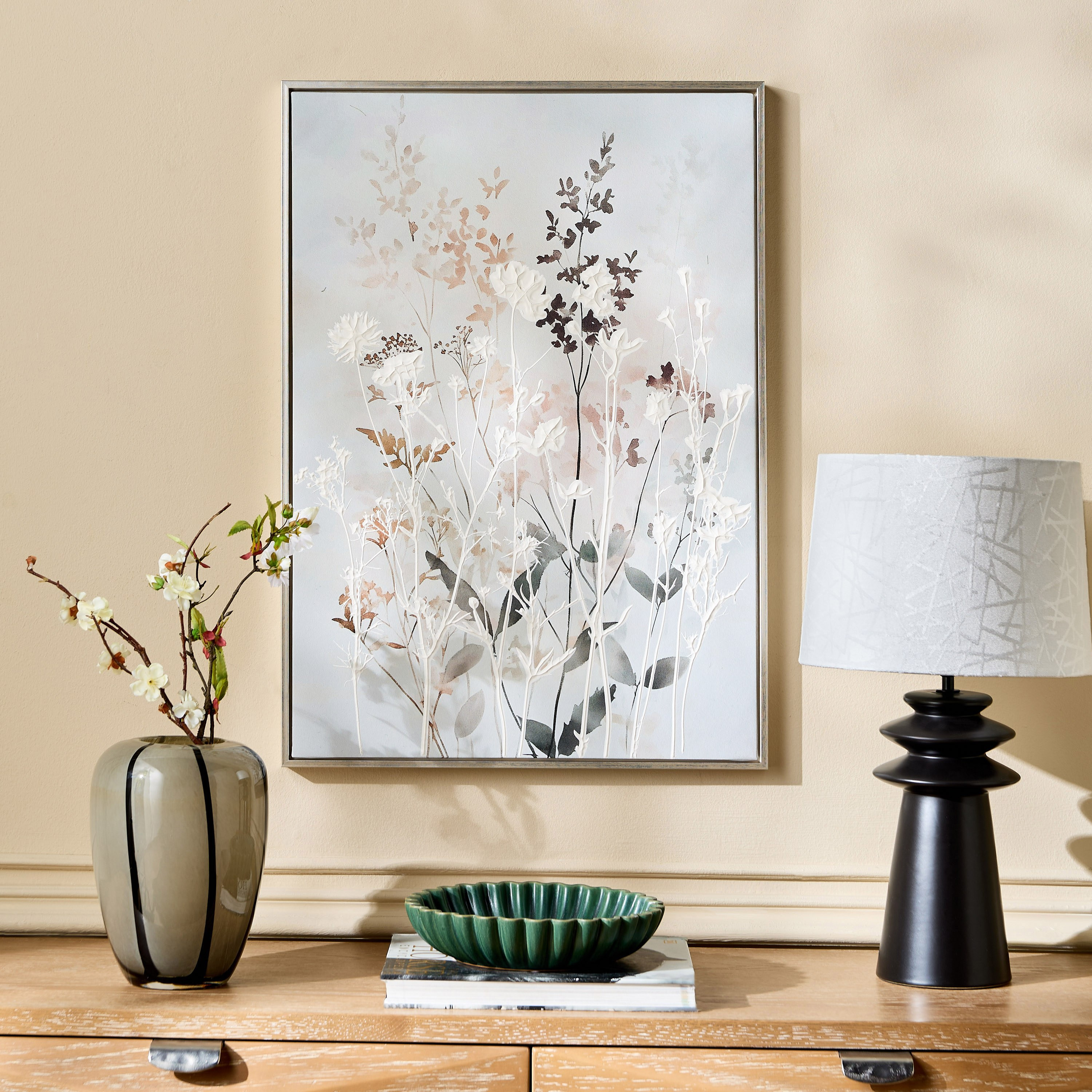 Equinox Framed Canvas Wall Art - 50x70 cm-household-walldecorandmirrors-wallart-image-3