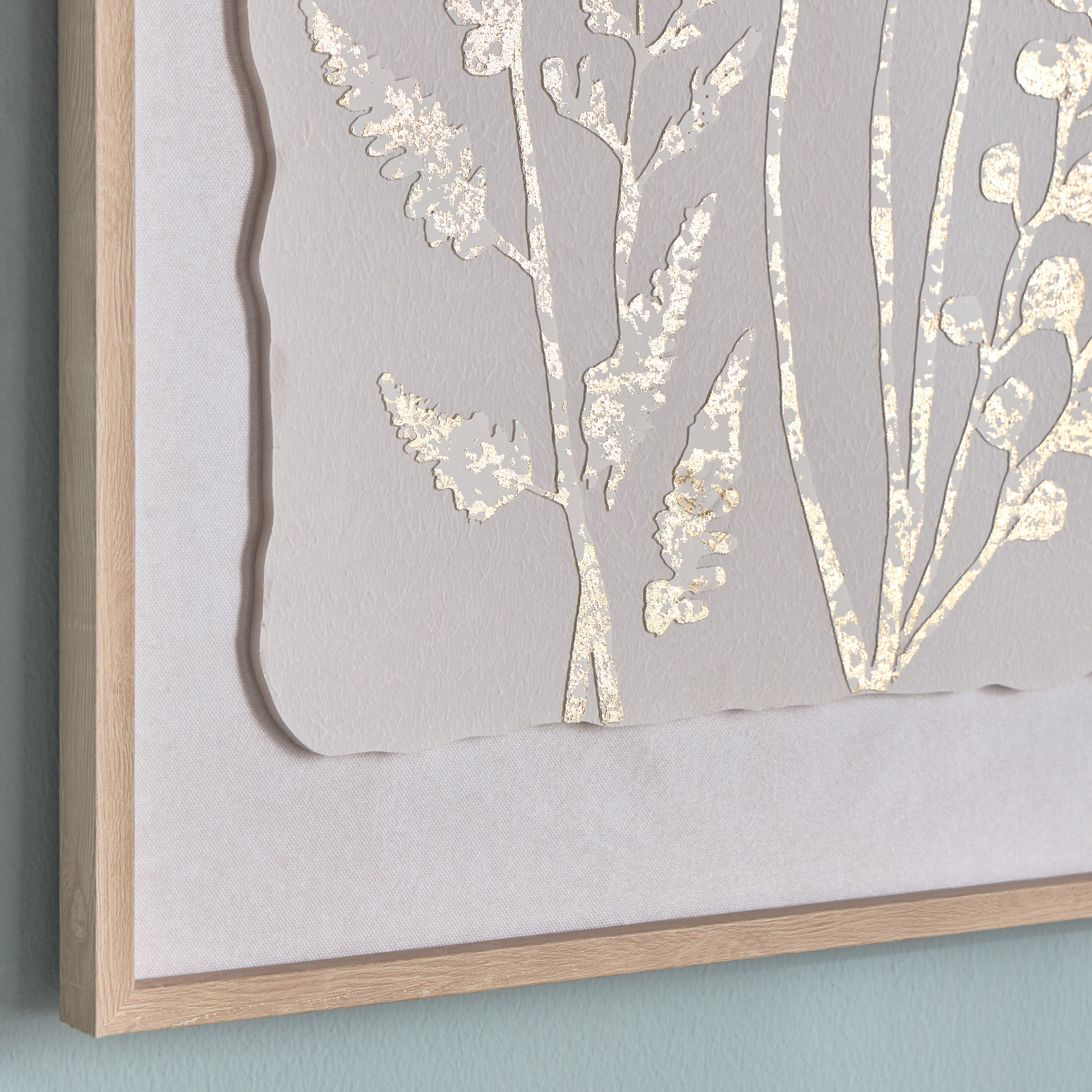 Blossom Framed Canvas Wall Art - 45x60 cm-household-walldecorandmirrors-wallart-image-2