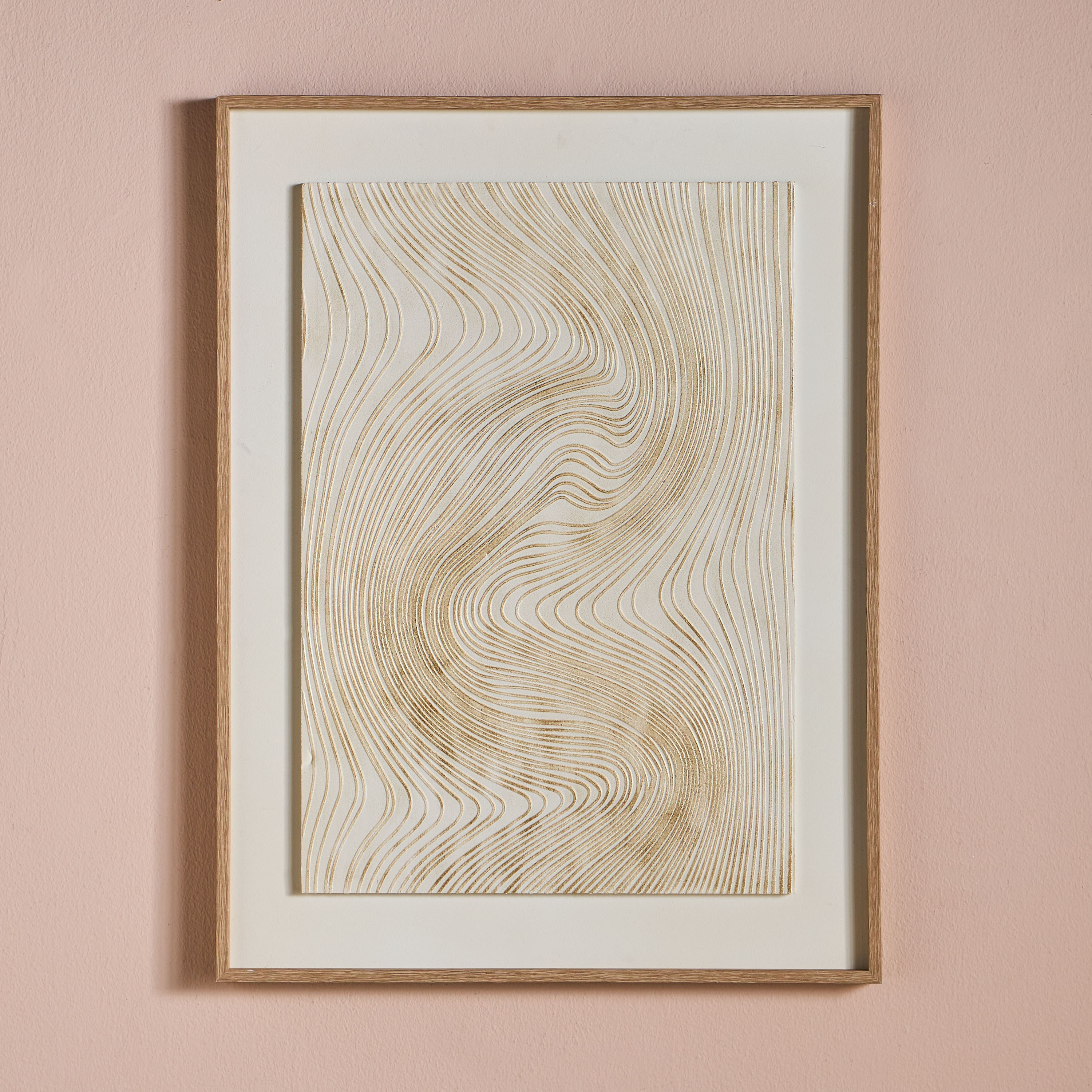 Yaniz Flora Framed Wall Art - 60x80 cm-household-walldecorandmirrors-wallart-image-1