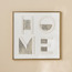 Home Framed Canvas Wall Art - 60x60 cm-household-walldecorandmirrors-wallart-image-1