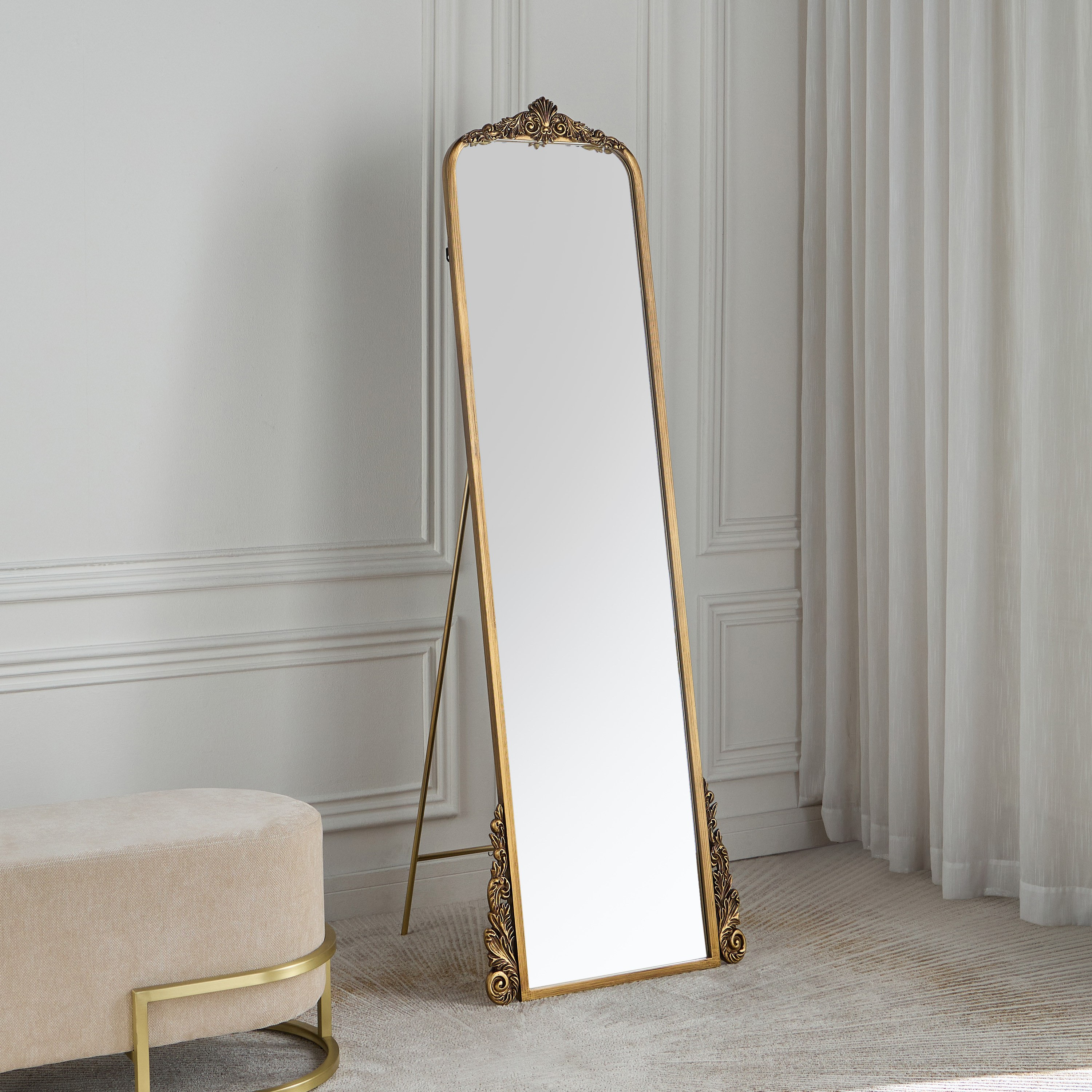 مرآة أرضية - ماريجولد روز - 180×60 سم-household-walldecorandmirrors-mirrors-floormirrors-image-1
