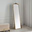 Marigold Rose Floor Mirror - 180x60 cm-household-walldecorandmirrors-mirrors-floormirrors-image-1