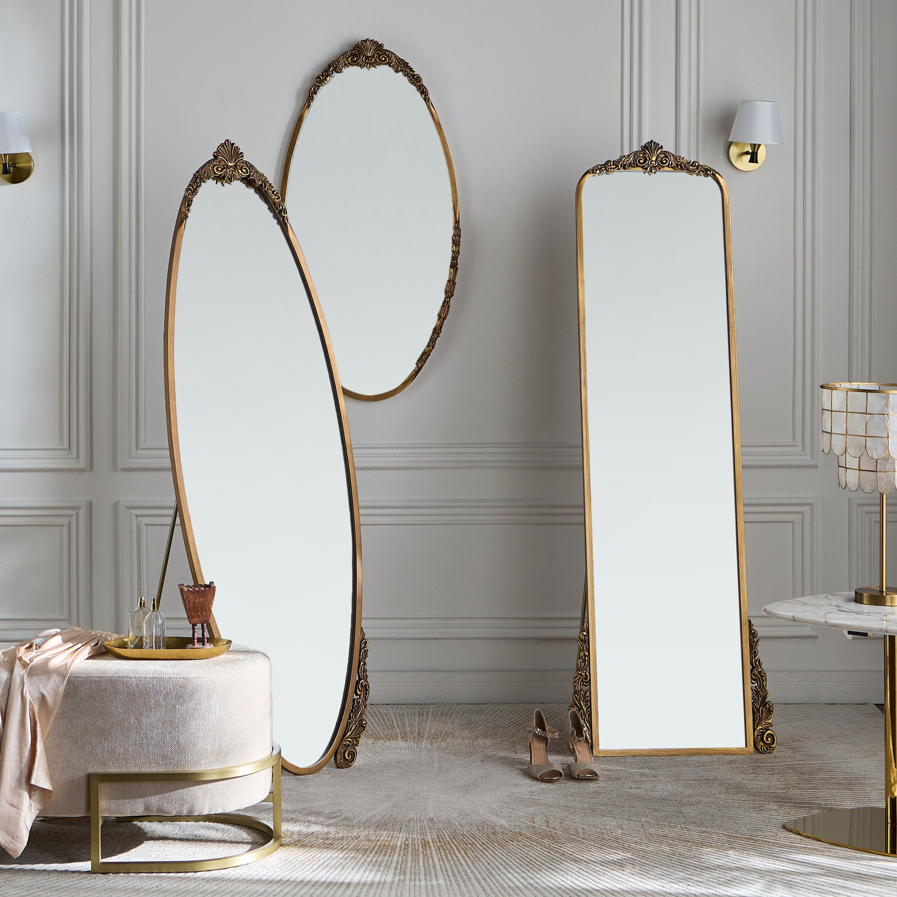 مرآة أرضية - ماريجولد روز - 180×60 سم-household-walldecorandmirrors-mirrors-floormirrors-image-5