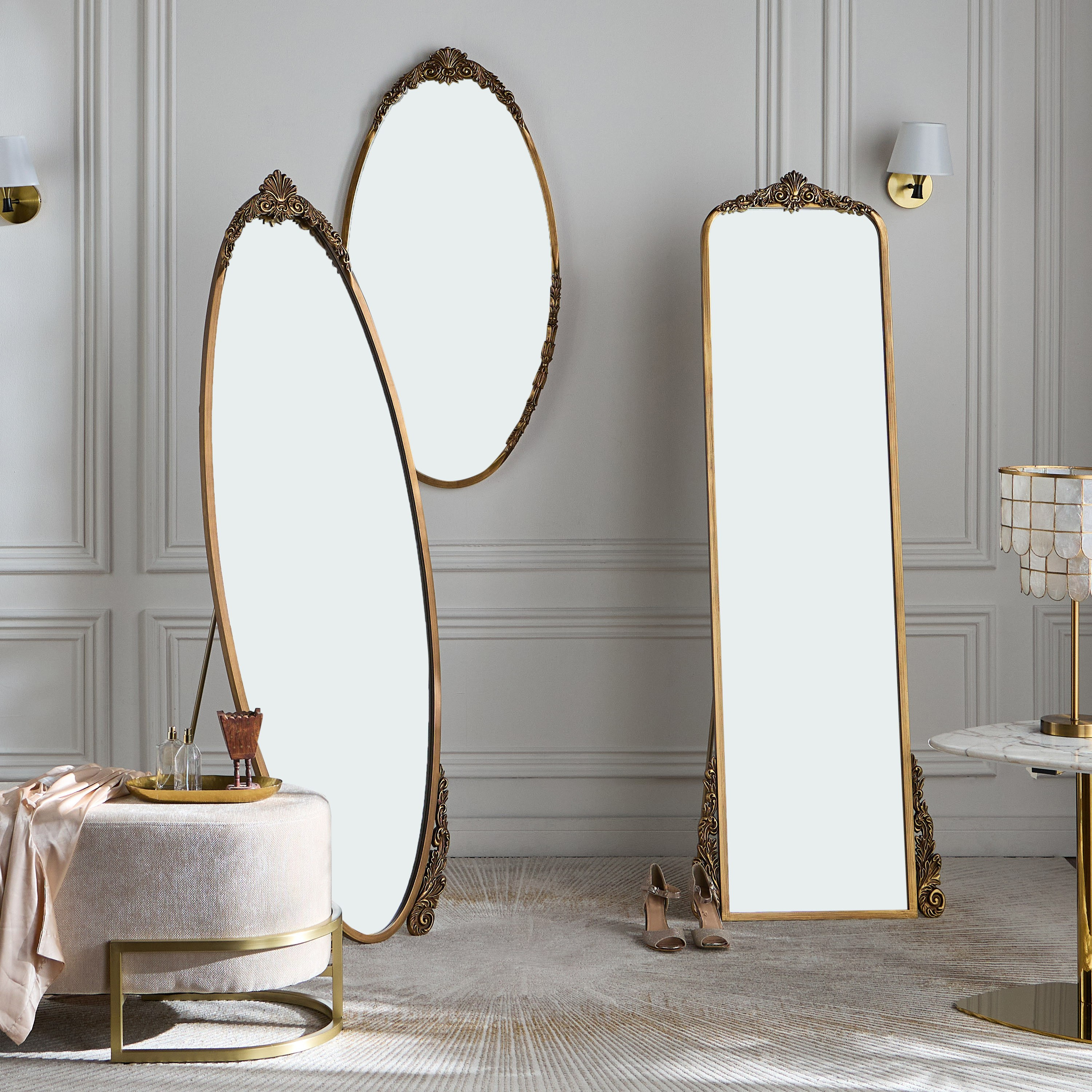 مرآة أرضية بيضاوية - ماريجولد - 182x60 سم-household-walldecorandmirrors-mirrors-floormirrors-image-5