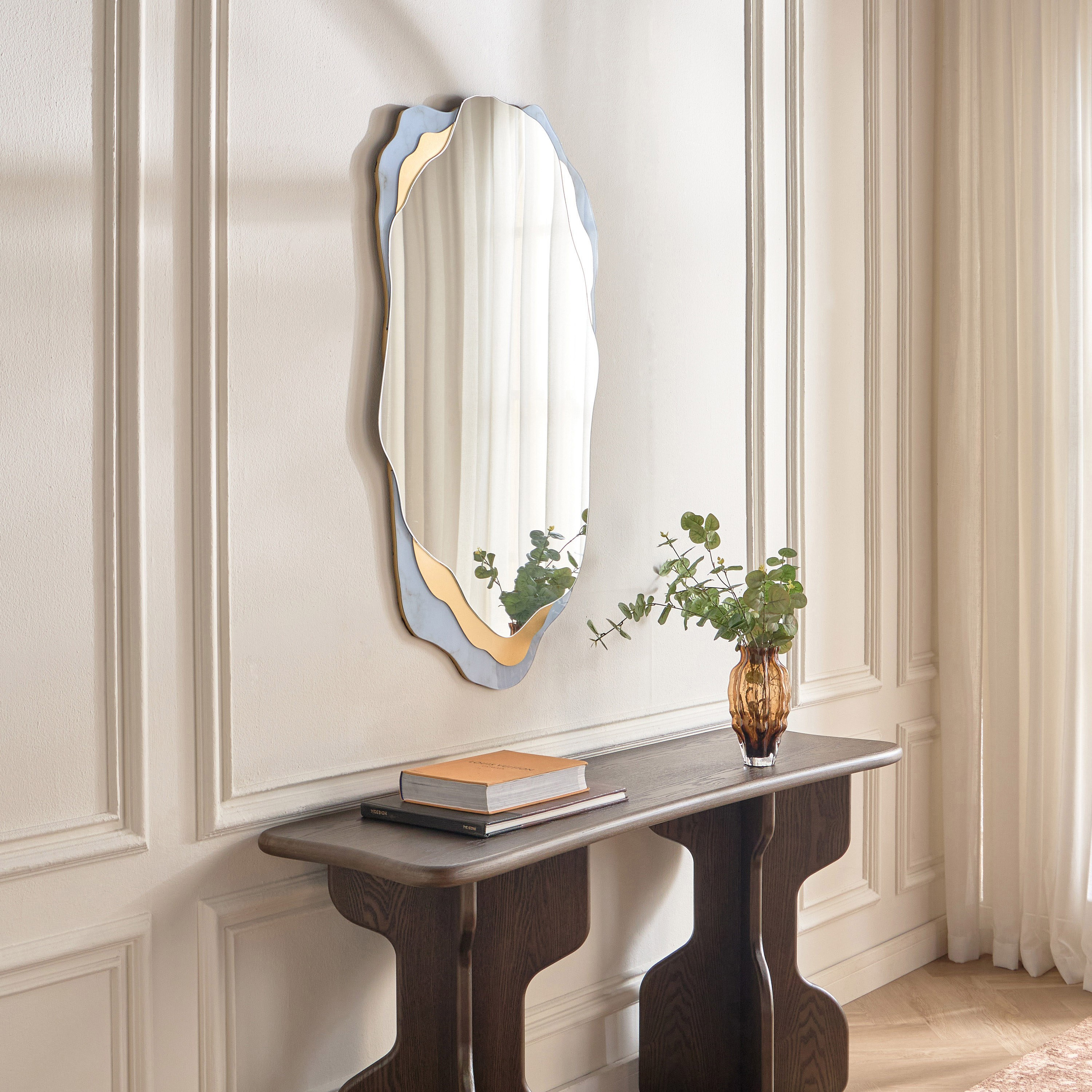 Nuvana Wall Mirror - 114x64 cm-household-walldecorandmirrors-mirrors-wallmirrors-image-4