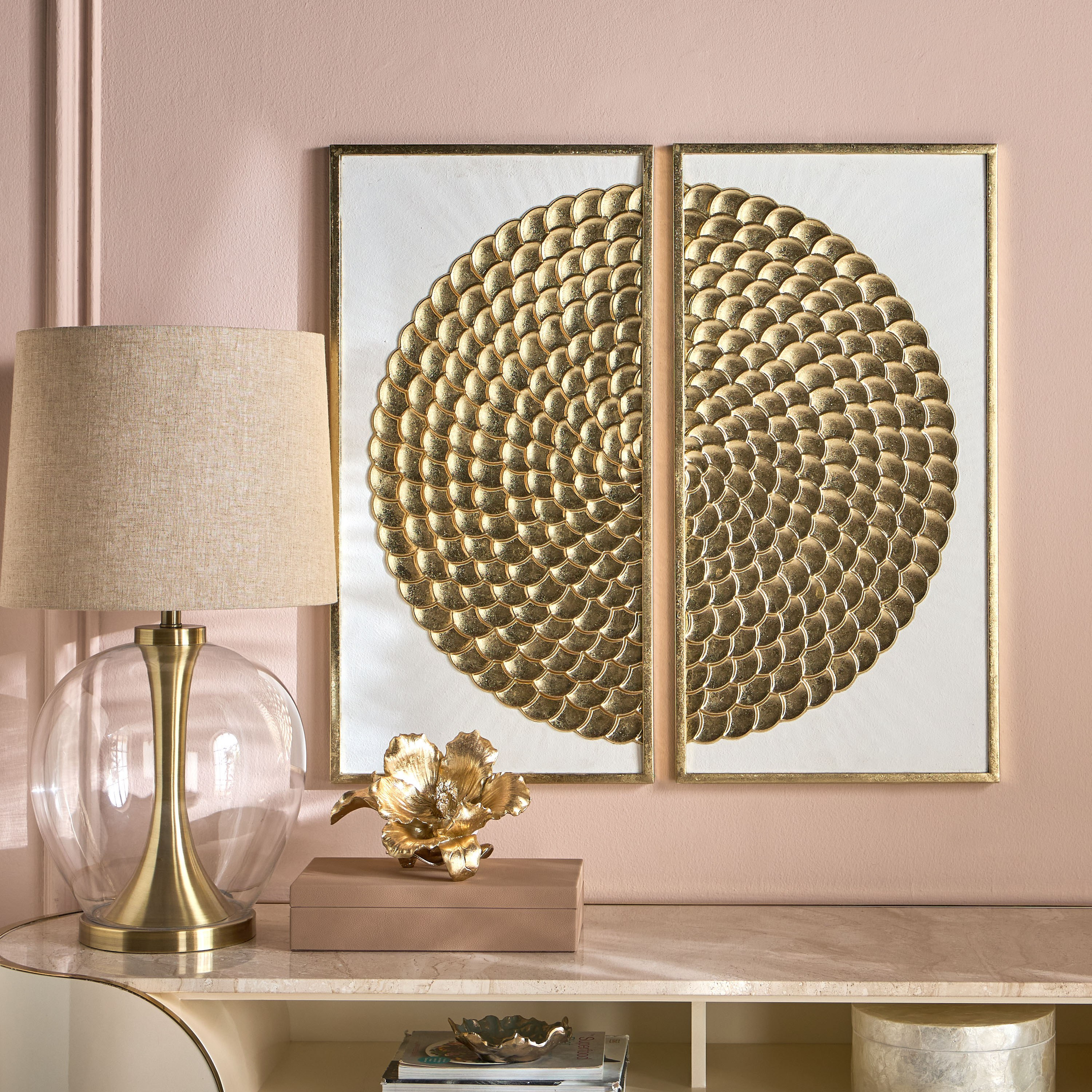 زينة حائط - ميريل - طقم من قطعتين-household-walldecorandmirrors-wallaccents-image-3