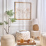 زينة حائط مؤطرة - فلوريشا - 80x80 سم-household-walldecorandmirrors-wallart-image-1