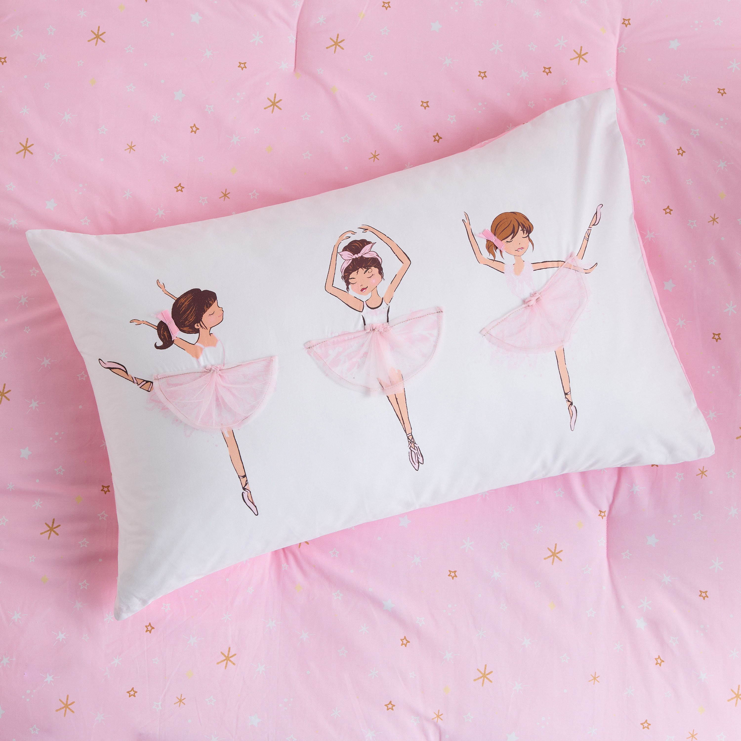 طقم لحاف كامل قطن قطعتين 200 خيط بوجهين وبطبعات - إيزابيلا- 160x220 سم-babyandkids-beddingandwindows-bedding-comforters-image-3