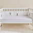 طقم مصد سرير مهد بطبعات قطعتين - ميكي آند ميني - 25x340 سم-baby-nursery-babybedding-image-4