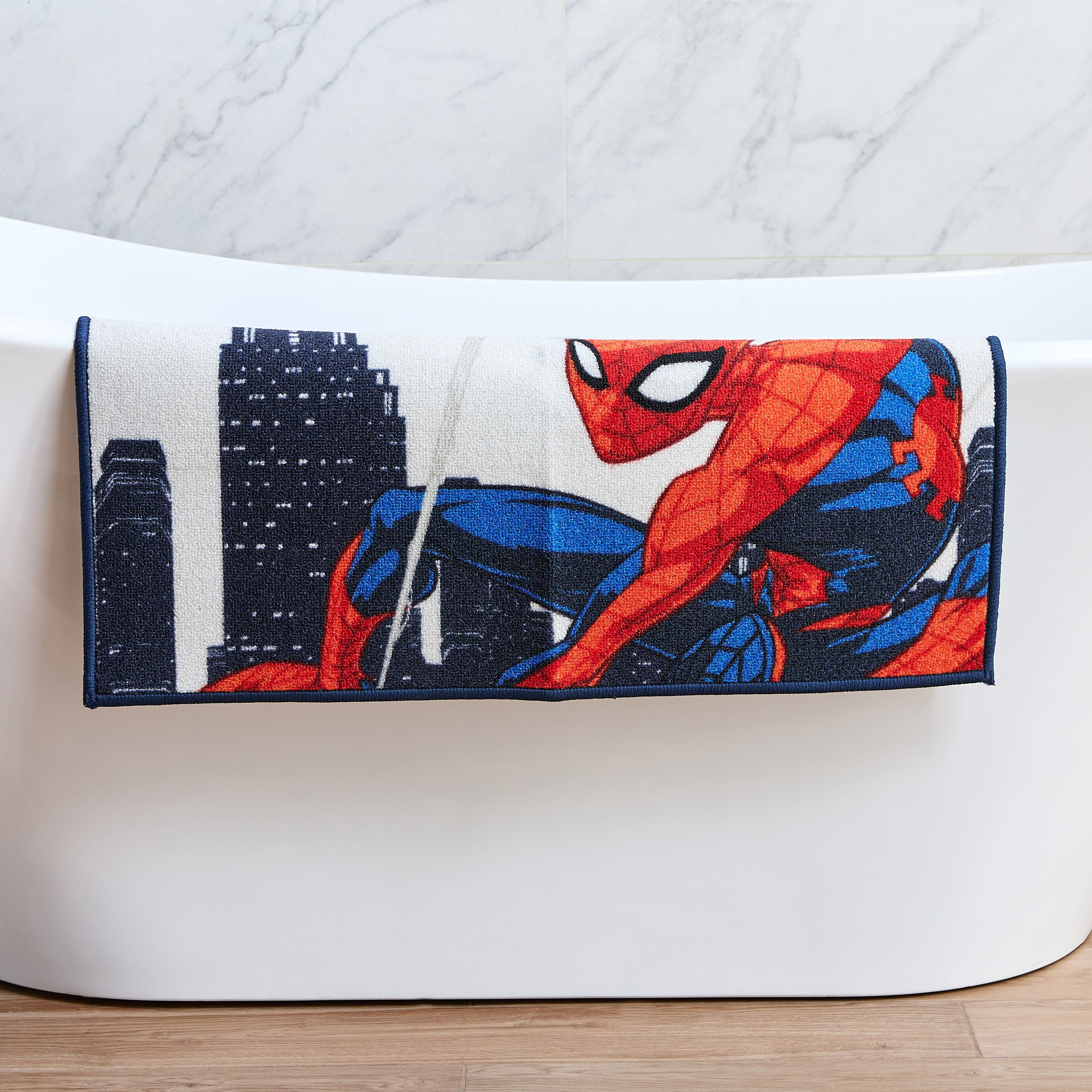 Spiderman Bath Mat - 50x80 cm-babyandkids-bathandstorage-bath-bathmats-image-2