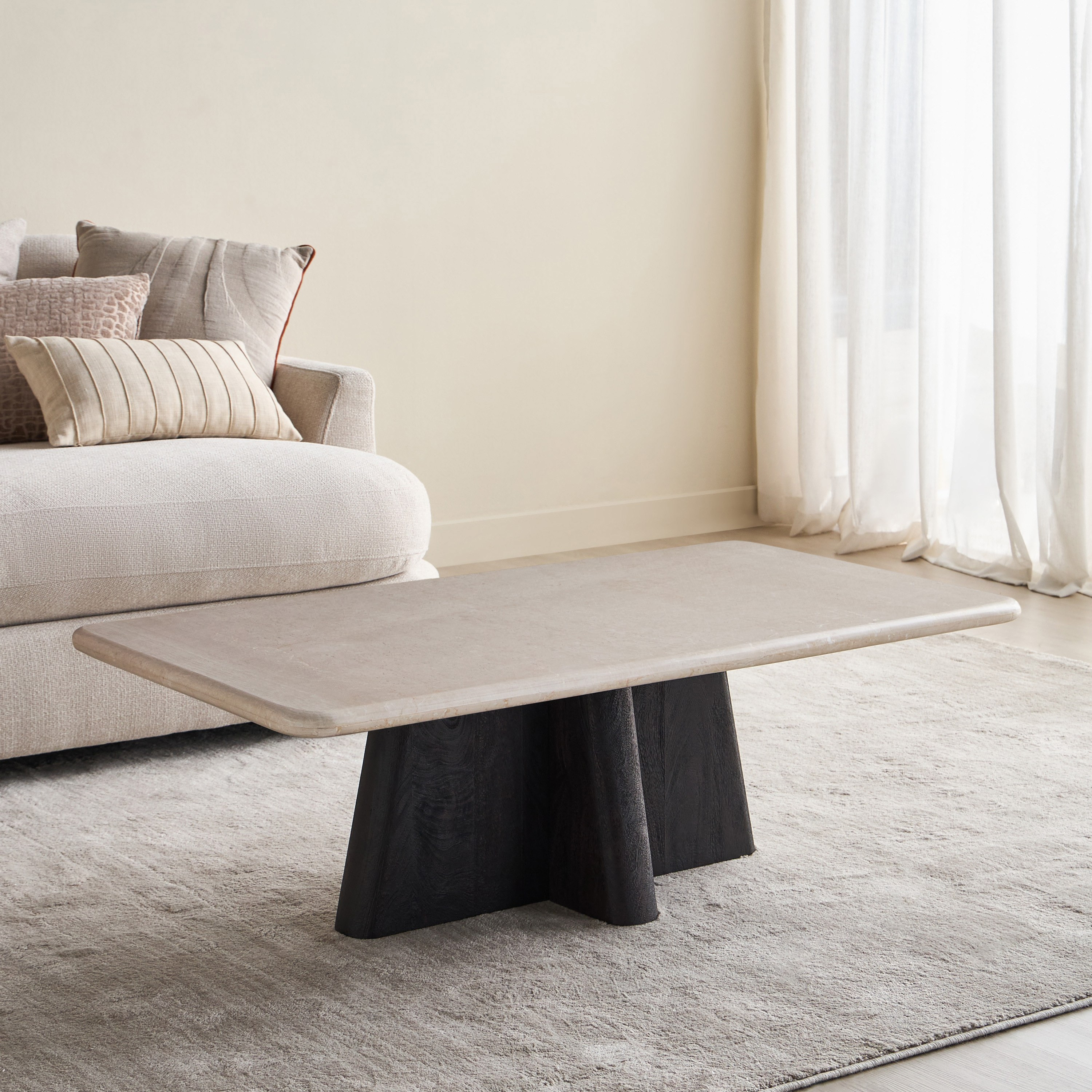 Rylee Marble Top Coffee Table-furniture-livingroom-coffeetables-image-1