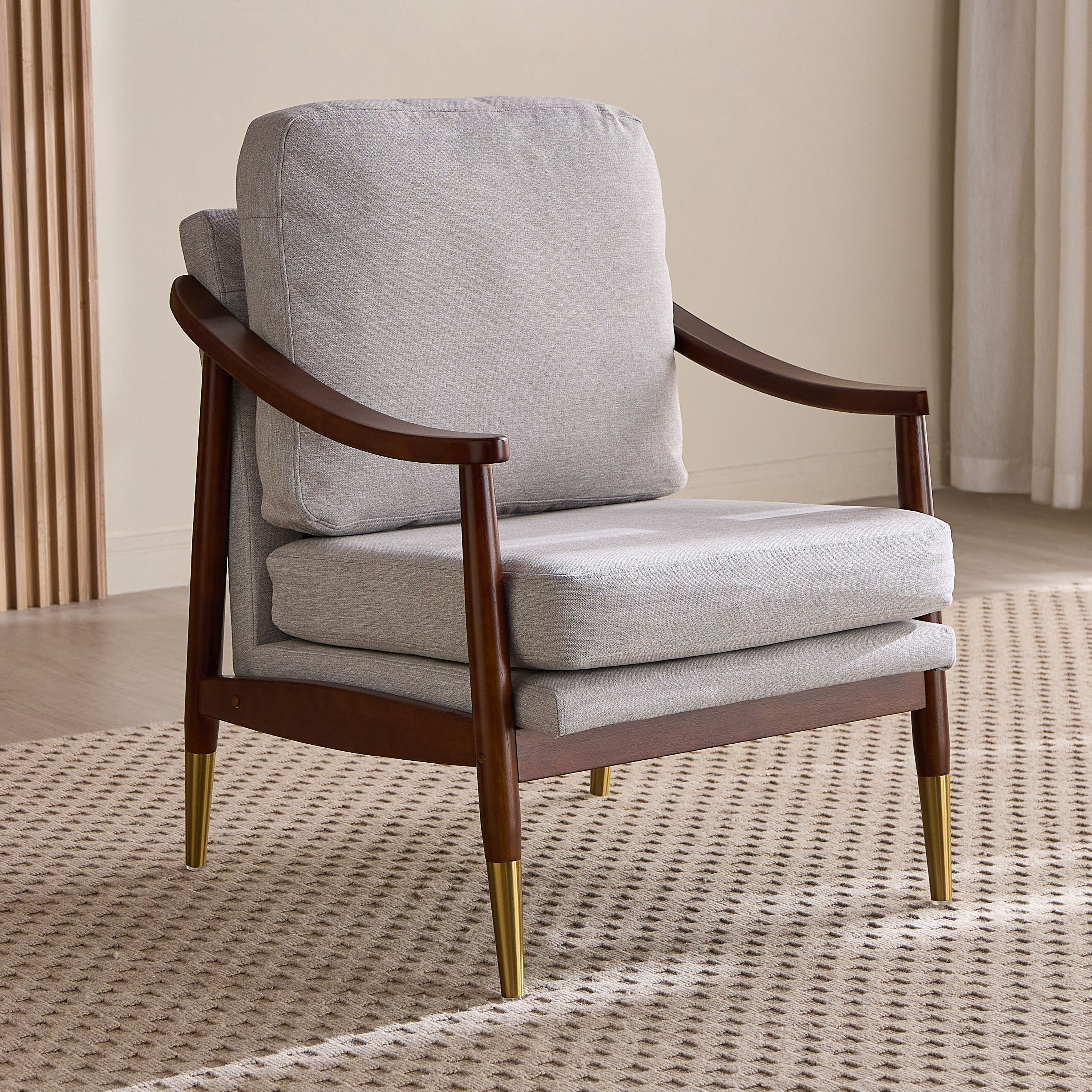 كرسي قماشي بمساند ذراعين - ديلسون-furniture-sofaandseating-armchairs-image-1