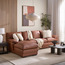 Da Vinchi 4-Seater Faux Leather Left Corner Sofa-furniture-sofaandseating-cornersofas-image-9