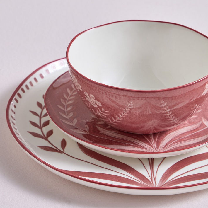 Shop Aurora 12-Piece Stoneware Dinner Set - Serves 4 | Homecentre Oman