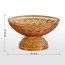 وعاء تقديم زجاجي بقاعدة - بيدوين - 24 سم-household-dining-dinnerware-bowls-image-1
