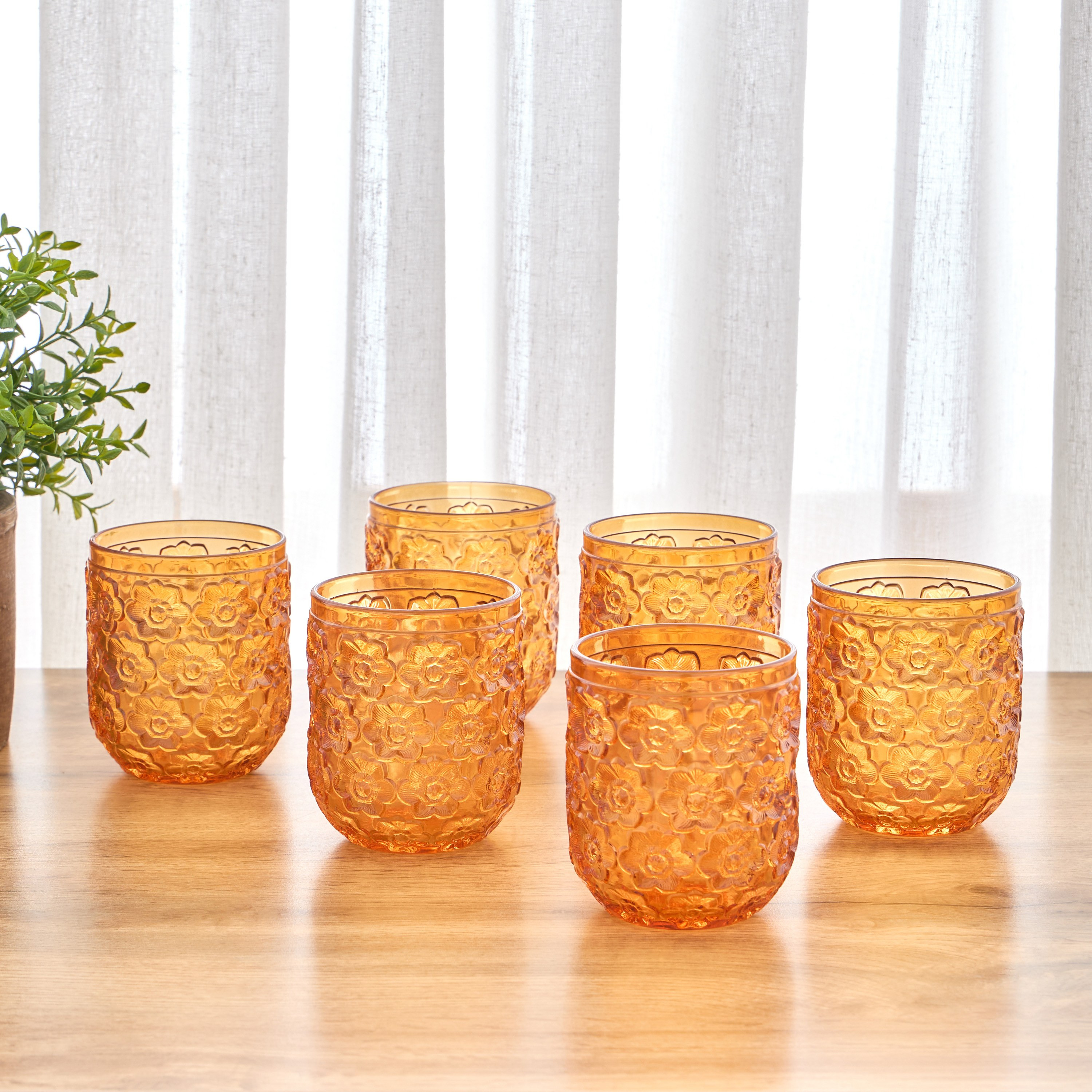 Bedouin 6-Piece DOF Glass Set - 360 ml-household-dining-glassware-drinkingglasses-image-1
