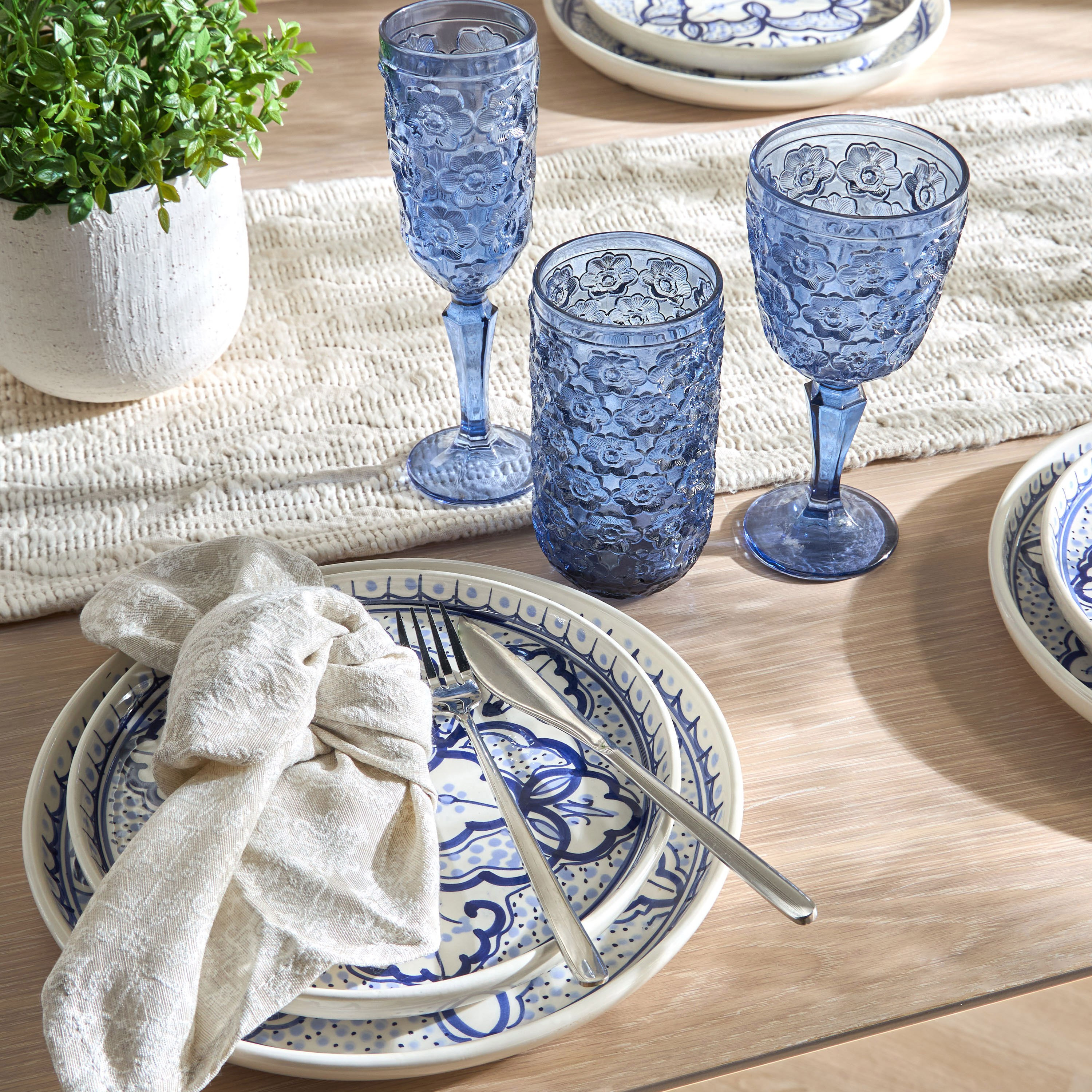 Bedouin 6-Piece Stem Glass Set - 270 ml-household-dining-glassware-stemware-image-4