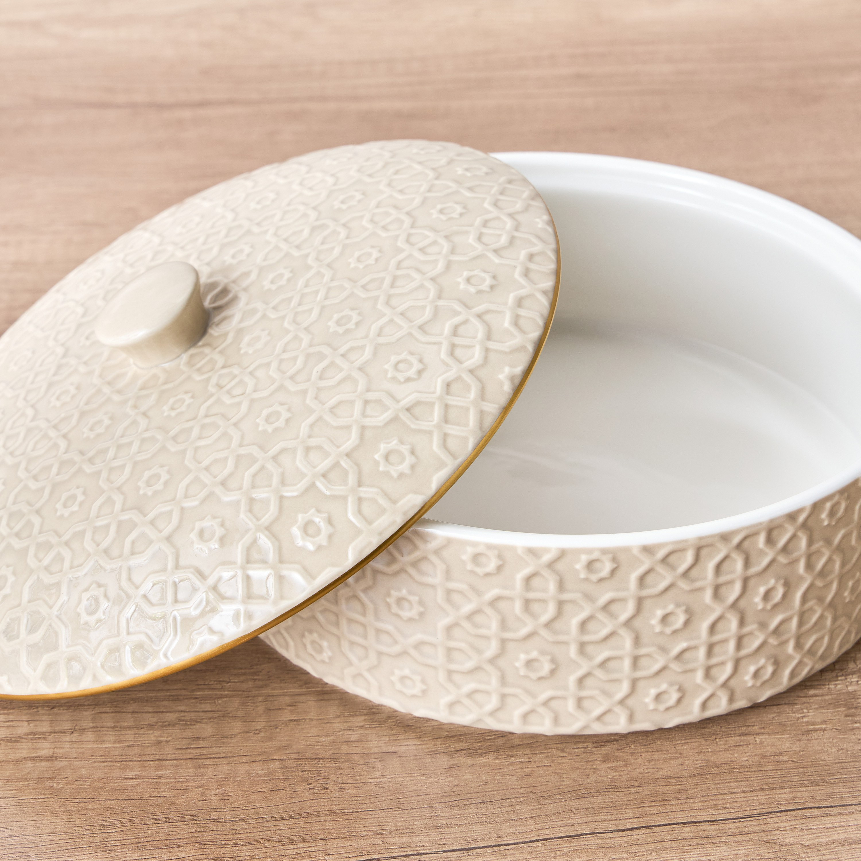 Marhaba Porcelain Serving Bowl - 25 cm-household-dining-dinnerware-bowls-image-2