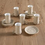 Marhaba 12-Piece Porcelain Istikan Set - 110 ml, Serves 6-household-dining-teaandcoffee-teaandcoffeesets-image-1