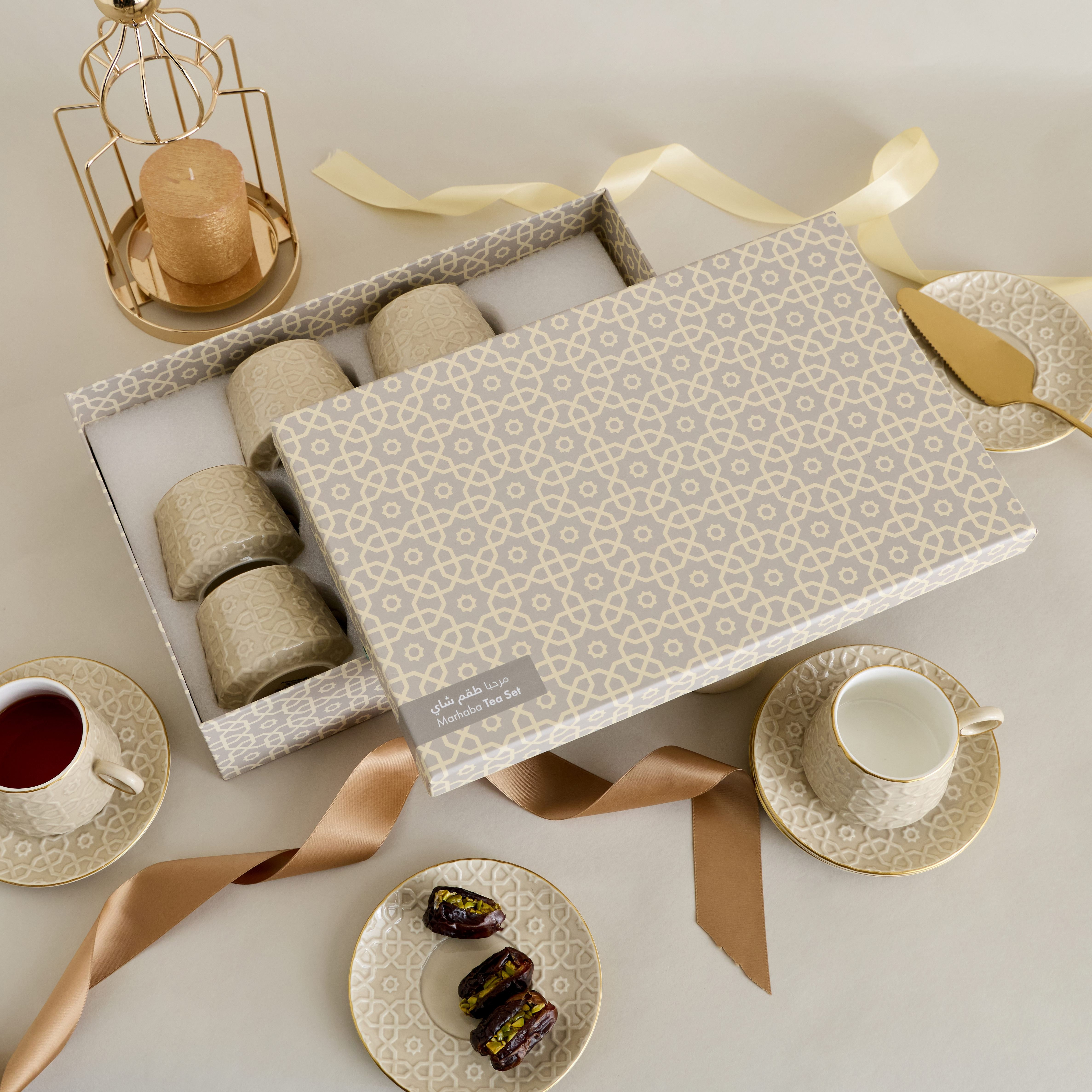 Marhaba 12-Piece Porcelain Tea Set - 210 ml, Serves 6-household-dining-teaandcoffee-teaandcoffeesets-image-5