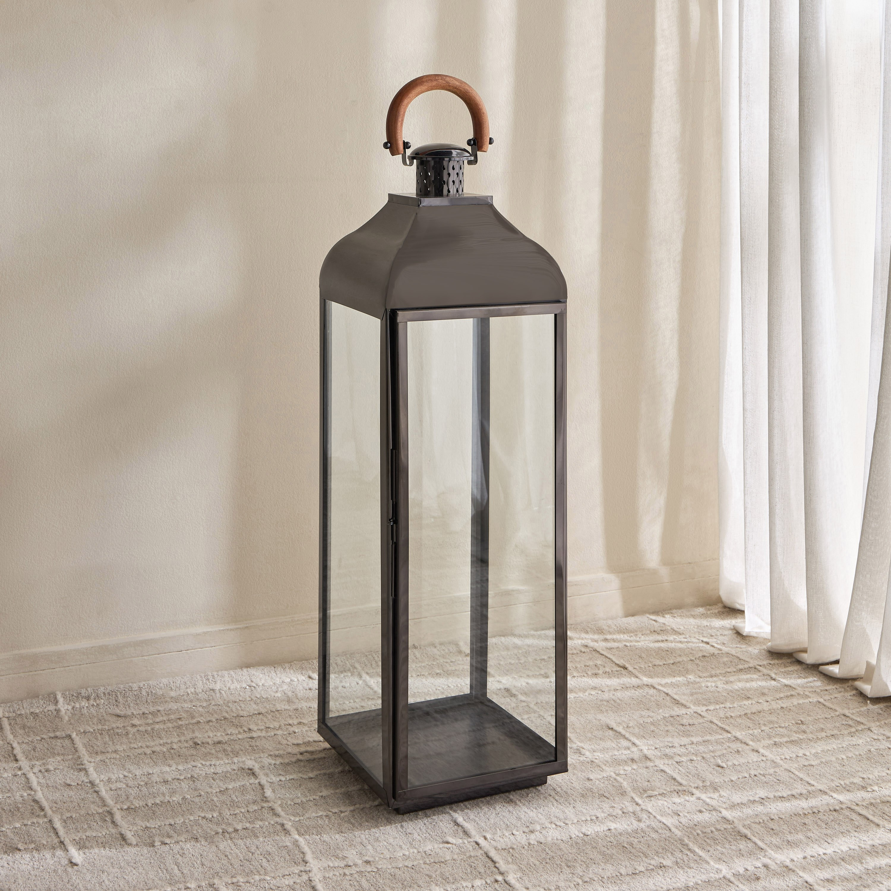 فانوس معدن وزجاج - أستوريا - 101 سم-household-decor-candleholdersandlanterns-image-1