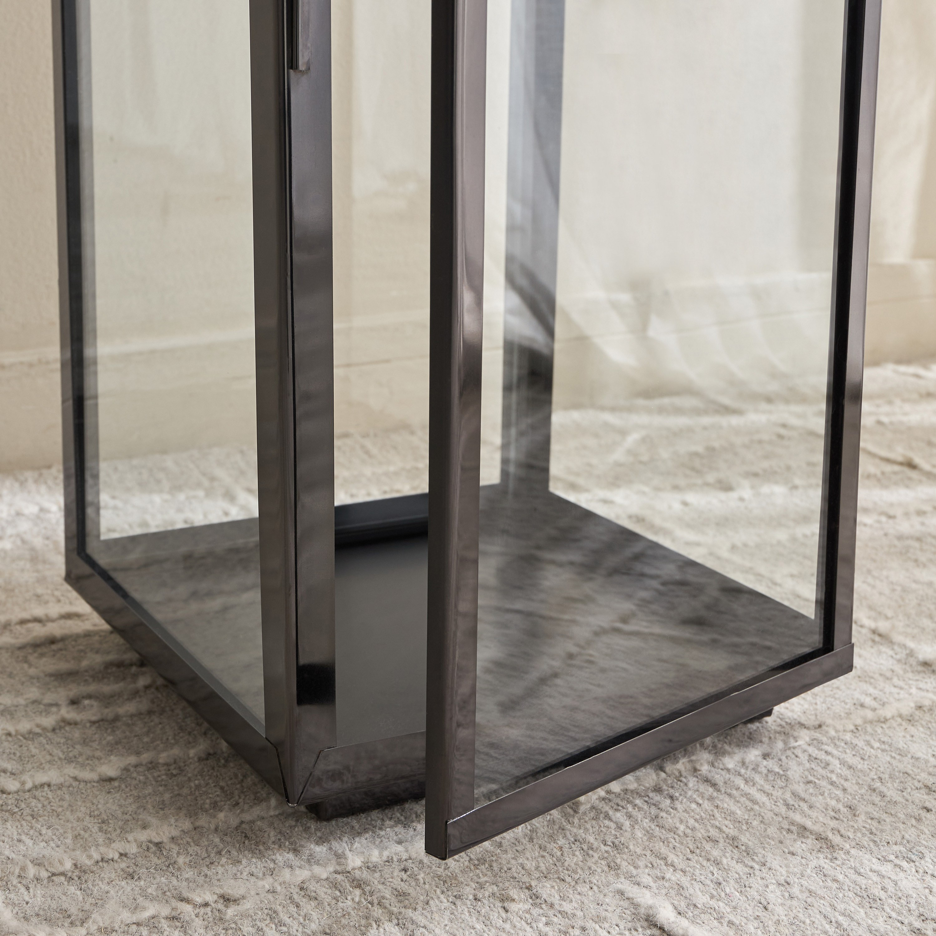 Astoria Metal and Glass Lantern - 101 cm-household-decor-candleholdersandlanterns-image-4