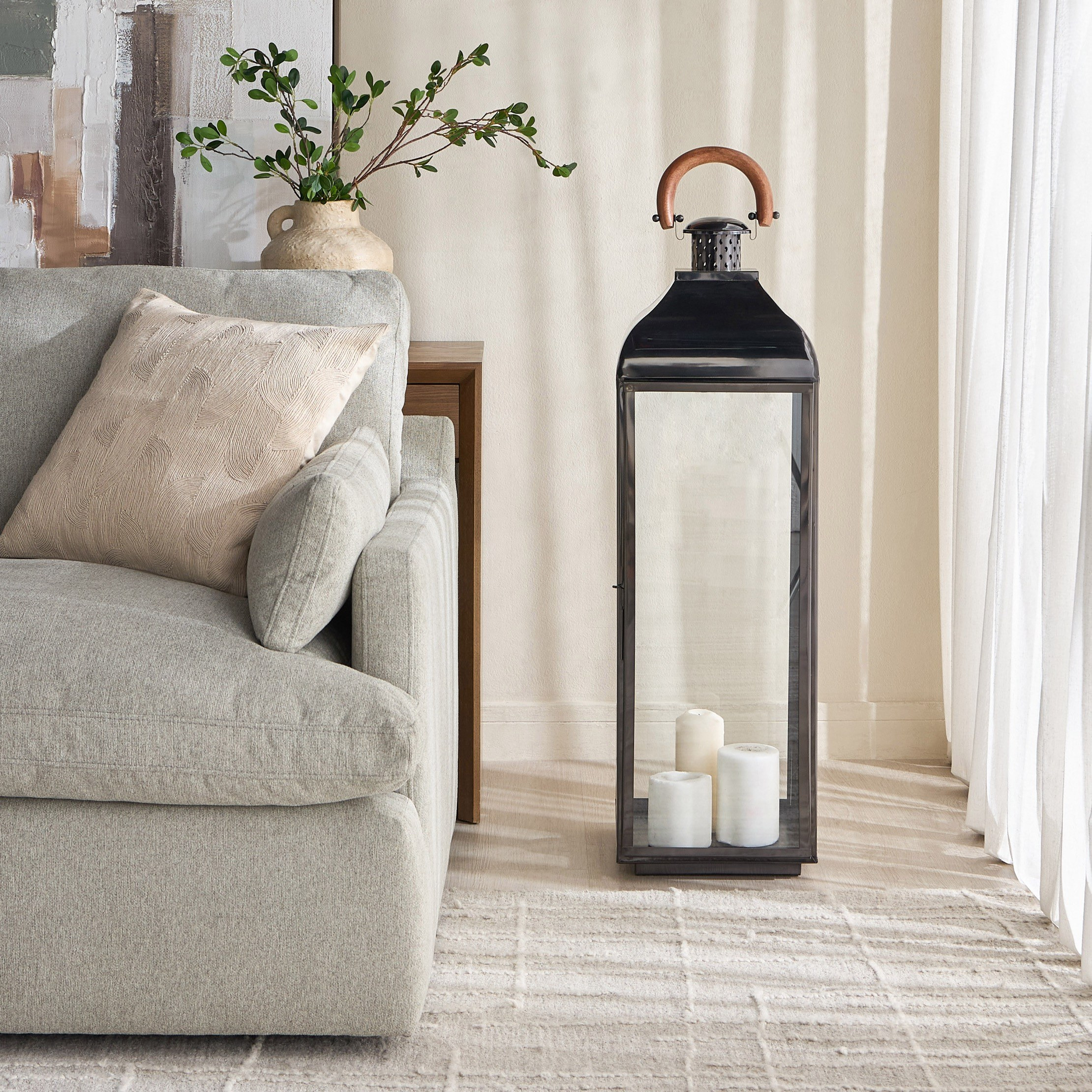 فانوس معدن وزجاج - أستوريا - 101 سم-household-decor-candleholdersandlanterns-image-5