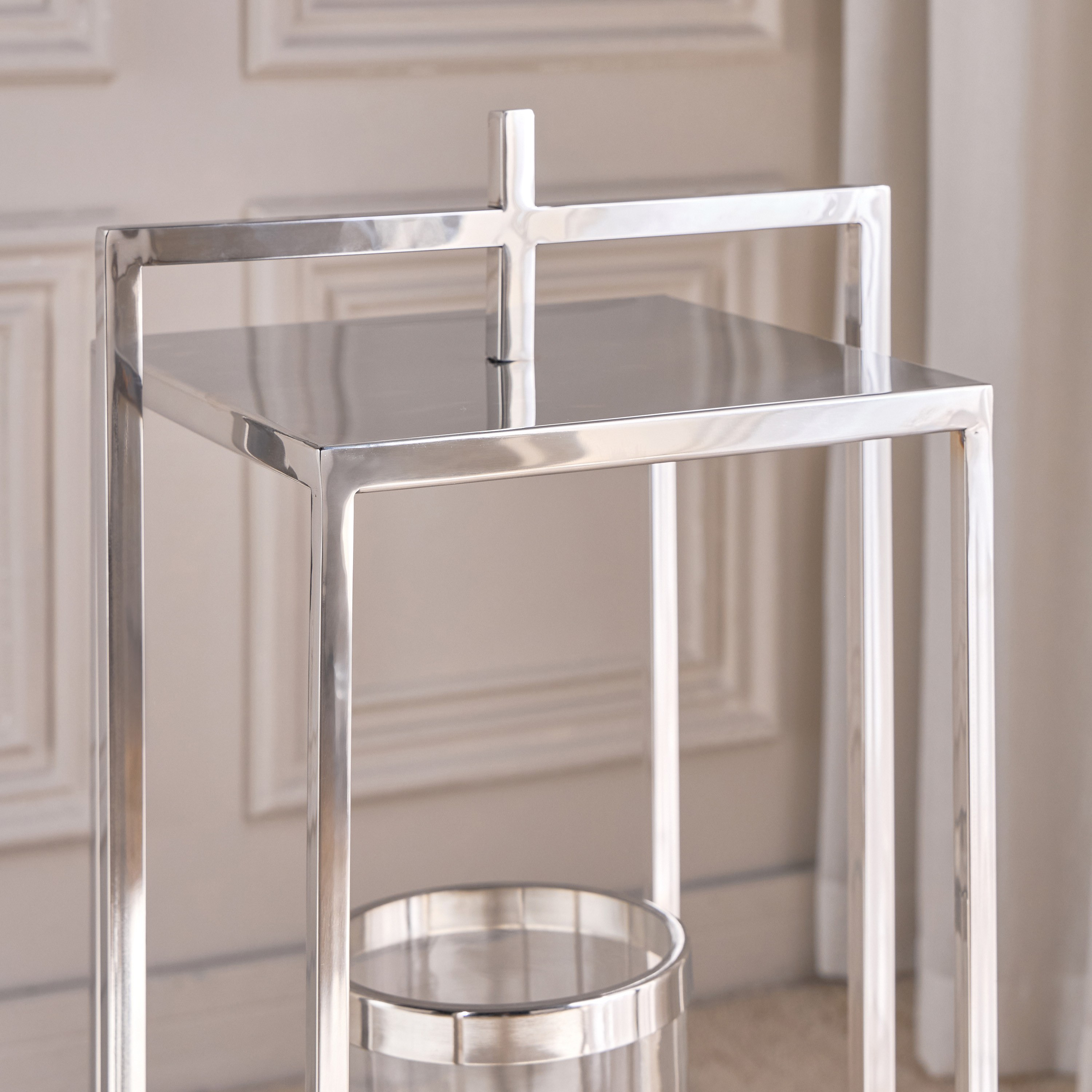 Adler Metal and Glass Lantern - 80 cm-household-decor-candleholdersandlanterns-image-3