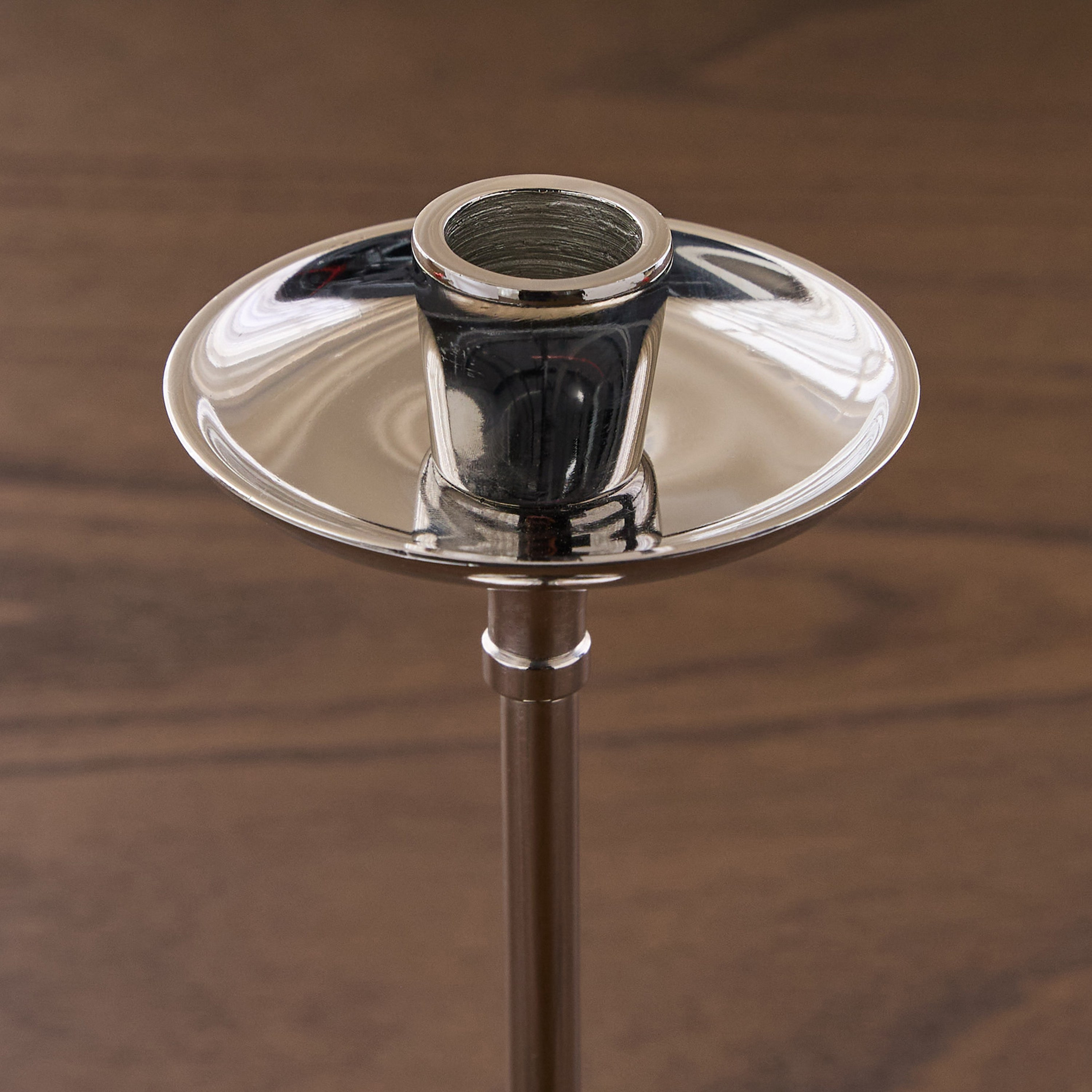 حامل شموع رفيعة ألمنيوم - نوف - 23 سم-household-decor-candleholdersandlanterns-image-4
