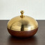 Noor Metal Decorative Bowl - 12 cm-household-decor-vasesandbowls-image-1