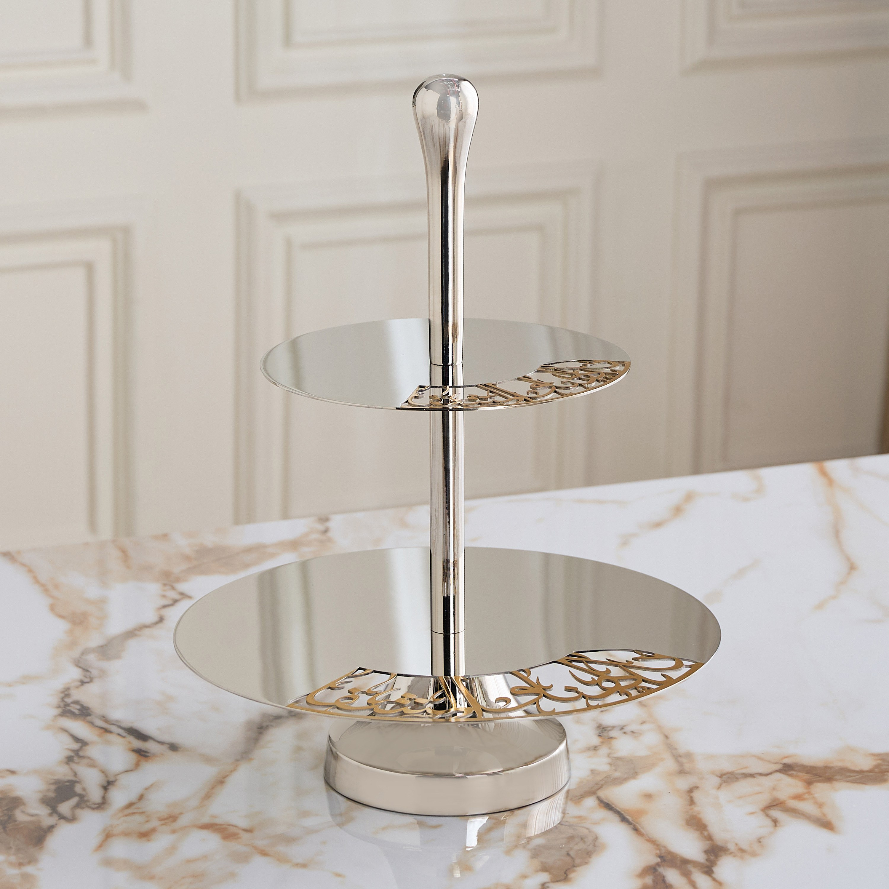 Majlis 2-Tier Cake Stand-household-decor-boxesandtrays-image-1