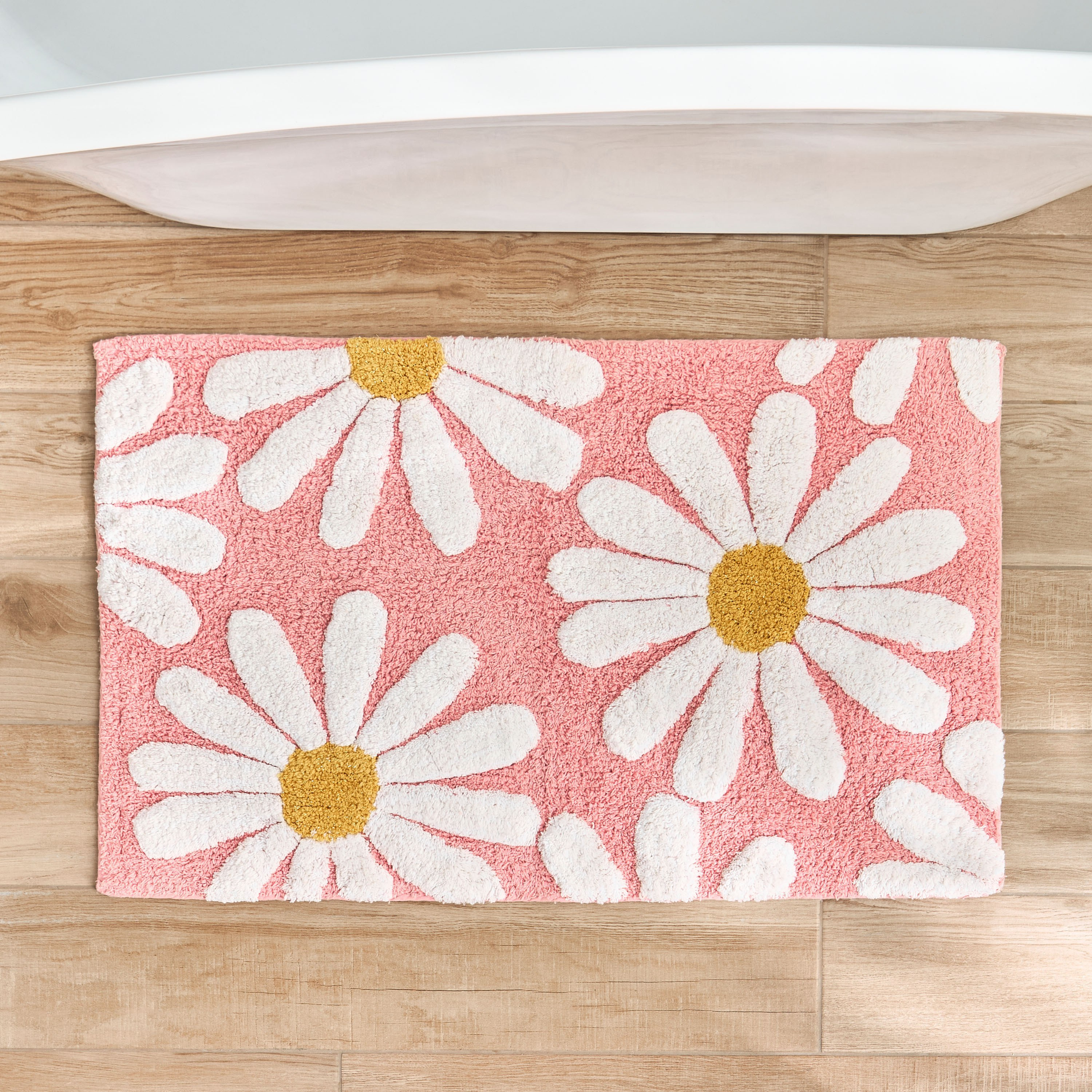 Daisy Bath Mat - 80x50 cm