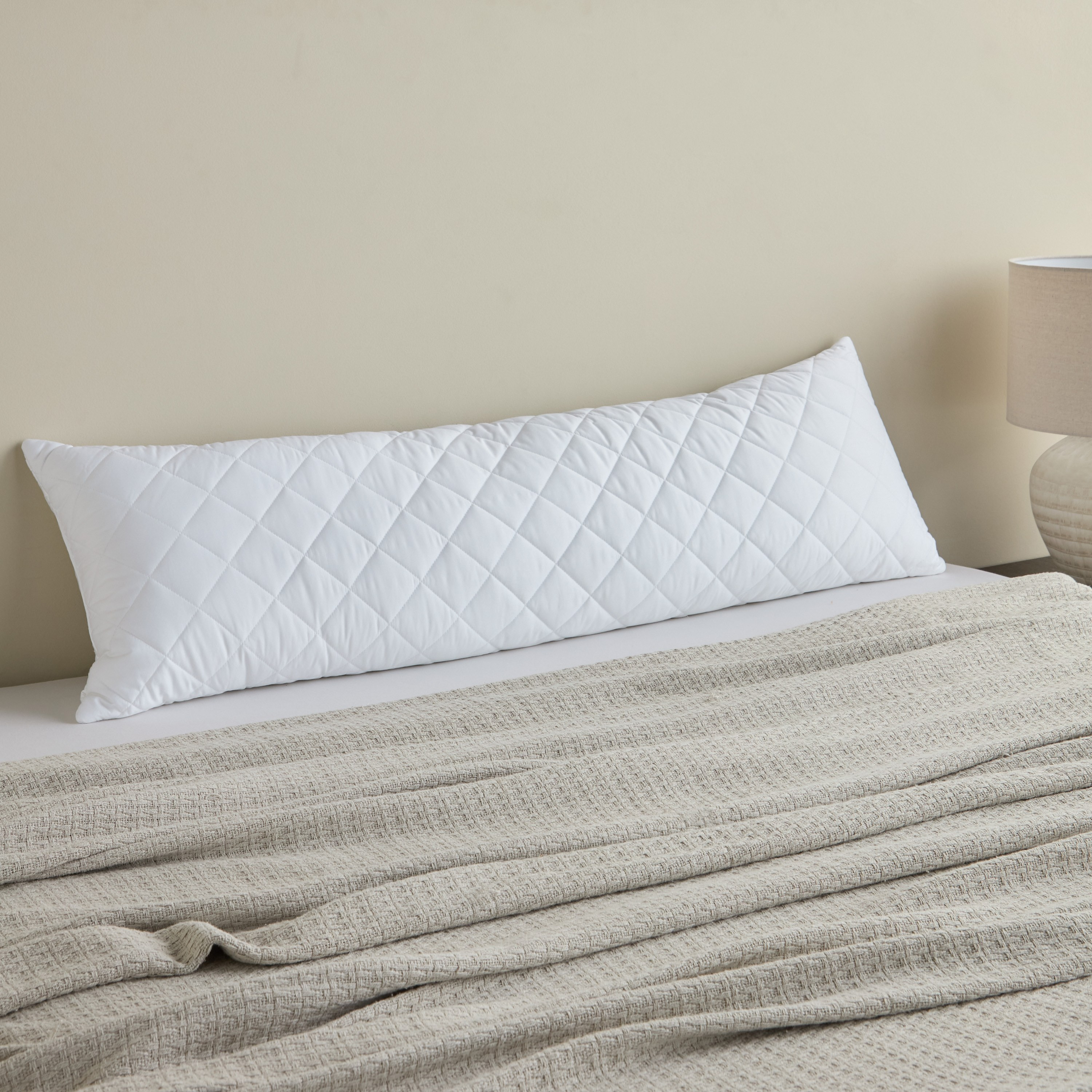 Shop Sleep Quilted Body Pillow - 45x137 cm Online | Homecentre KSA