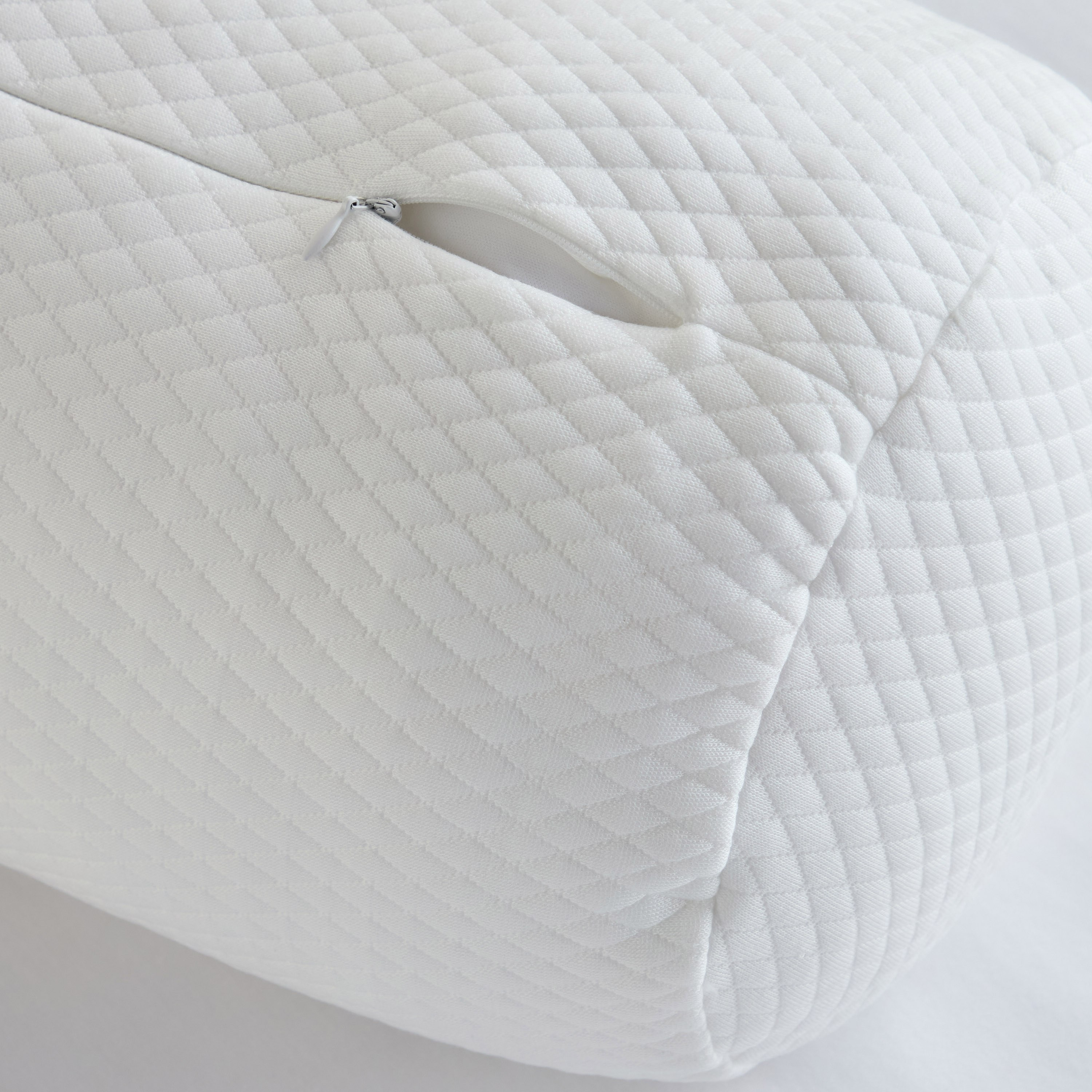 Tencel Hybrid Bolster Pillow - 25x63 cm-household-bedding-pillows-image-2