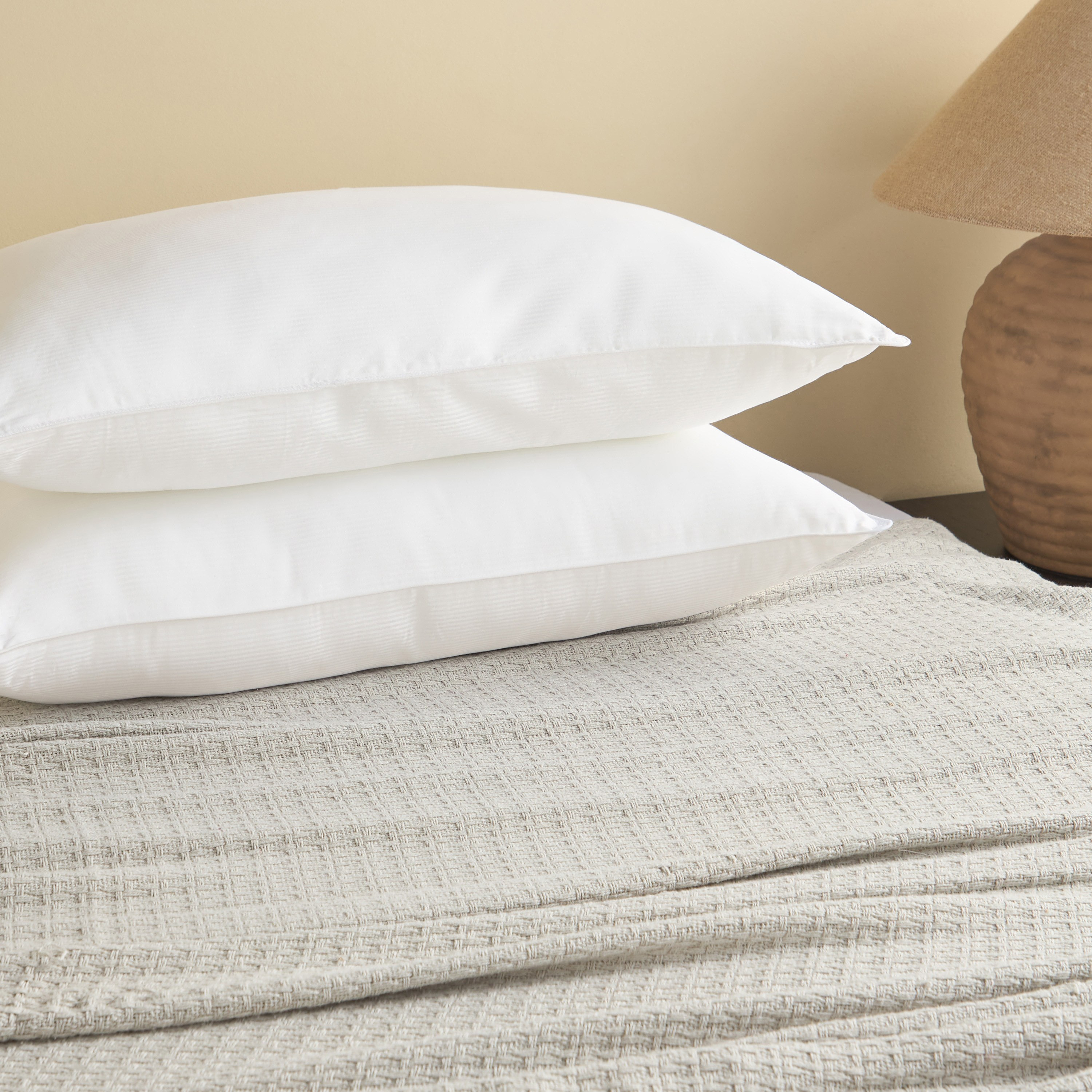 Linear Luxe Down Alternative 2-Piece Pillow Set - 50x75 cm-household-bedding-pillows-image-3