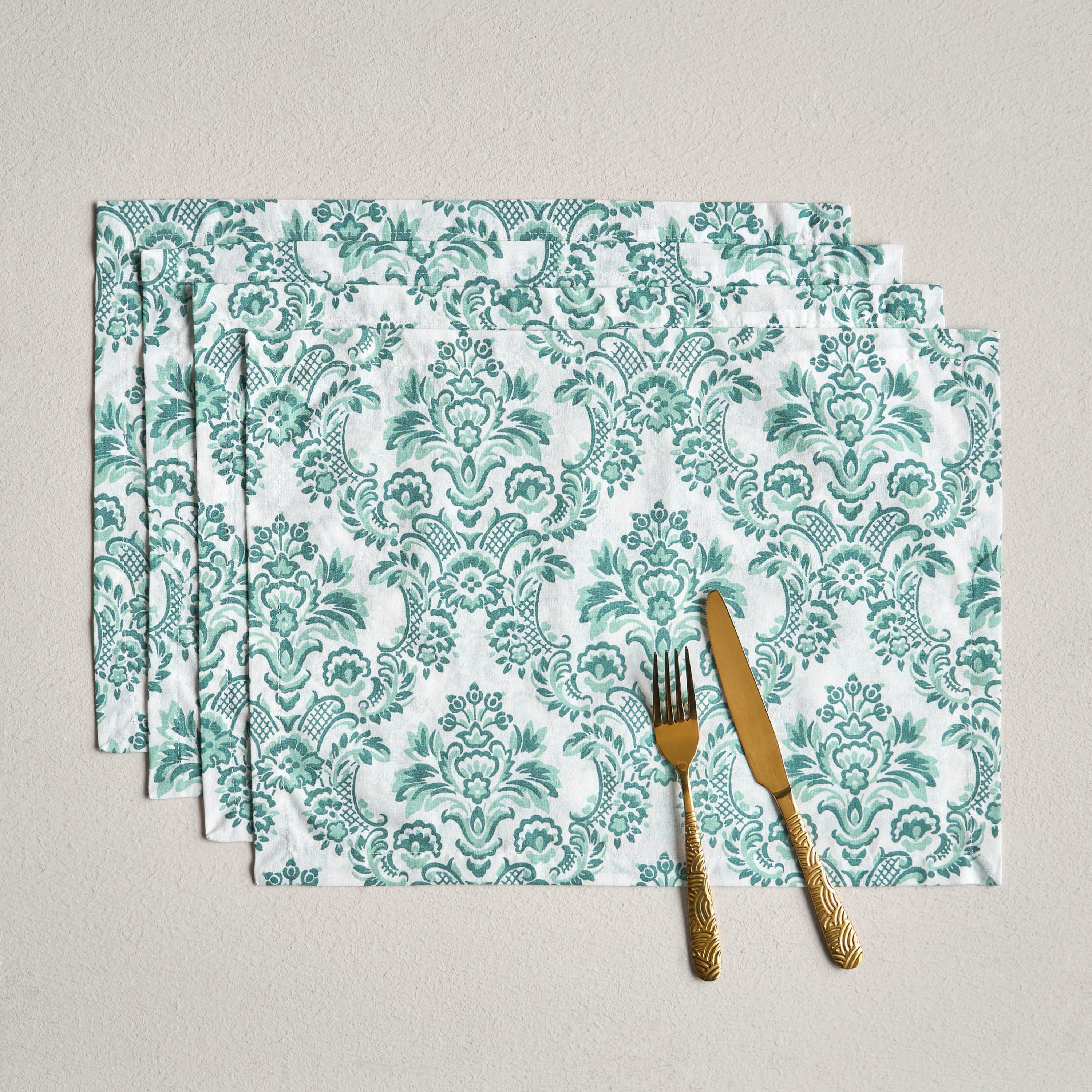 Isabella 4-Piece Placemat Set-household-dining-tablelinen-placemats-image-1