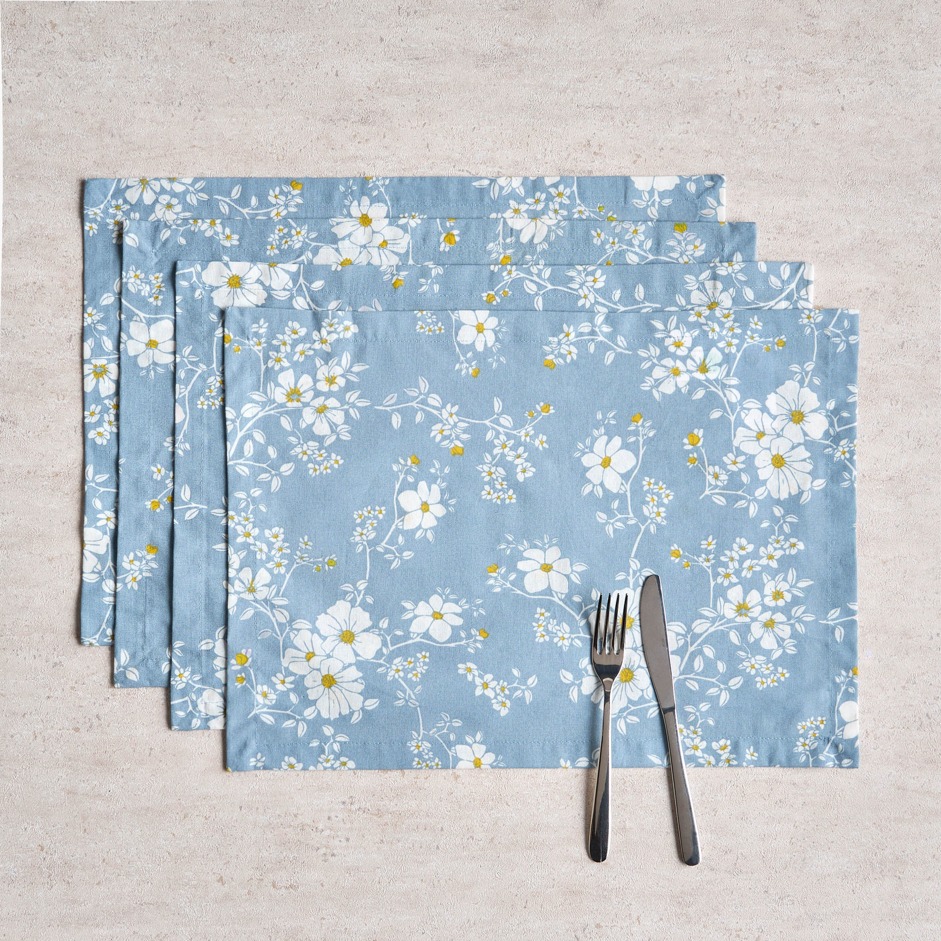 Isla 4-Piece Placemat Set-household-dining-tablelinen-placemats-image-1