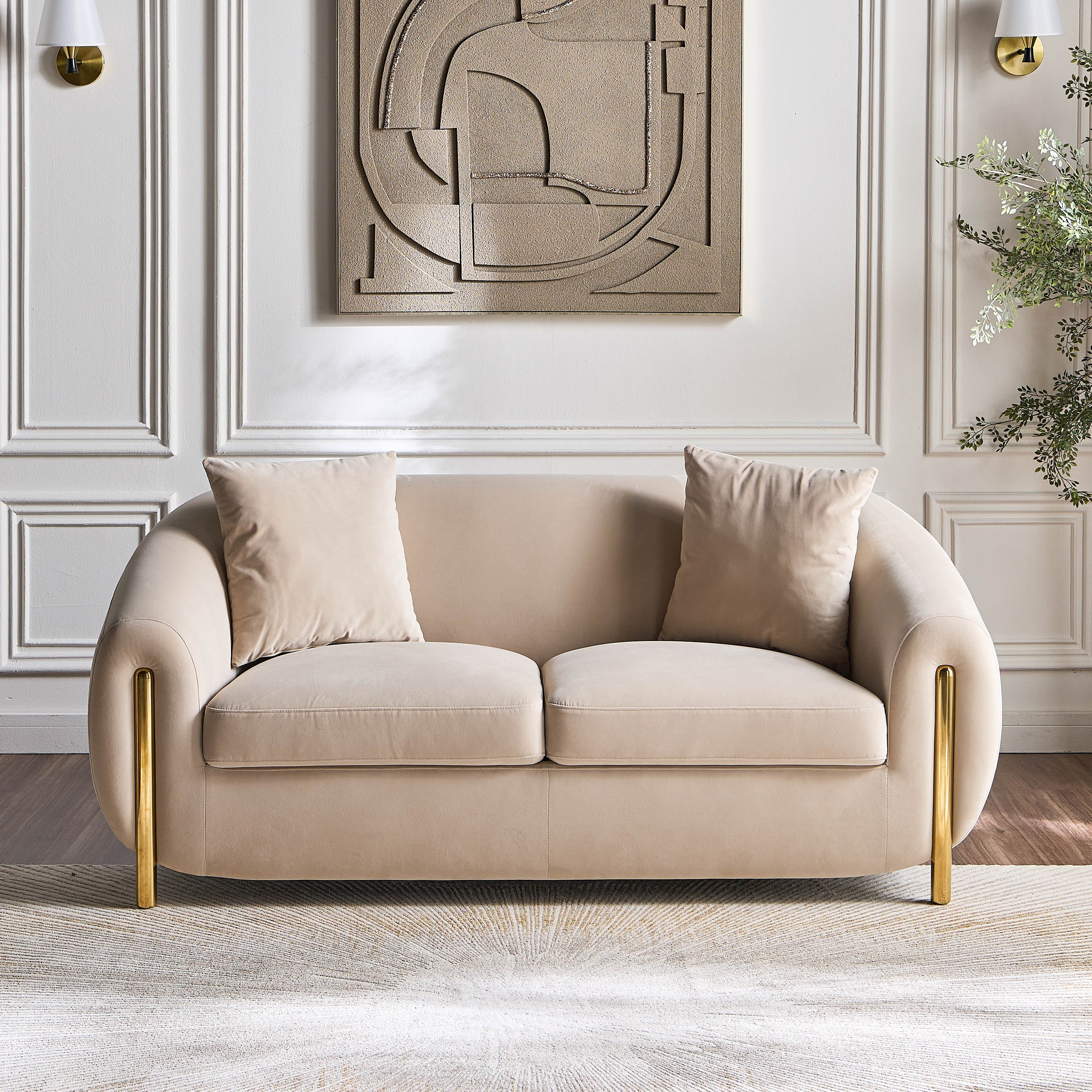 كنبة قماش مقعدين - بيرو-furniture-sofaandseating-sofasandsofasets-image-2