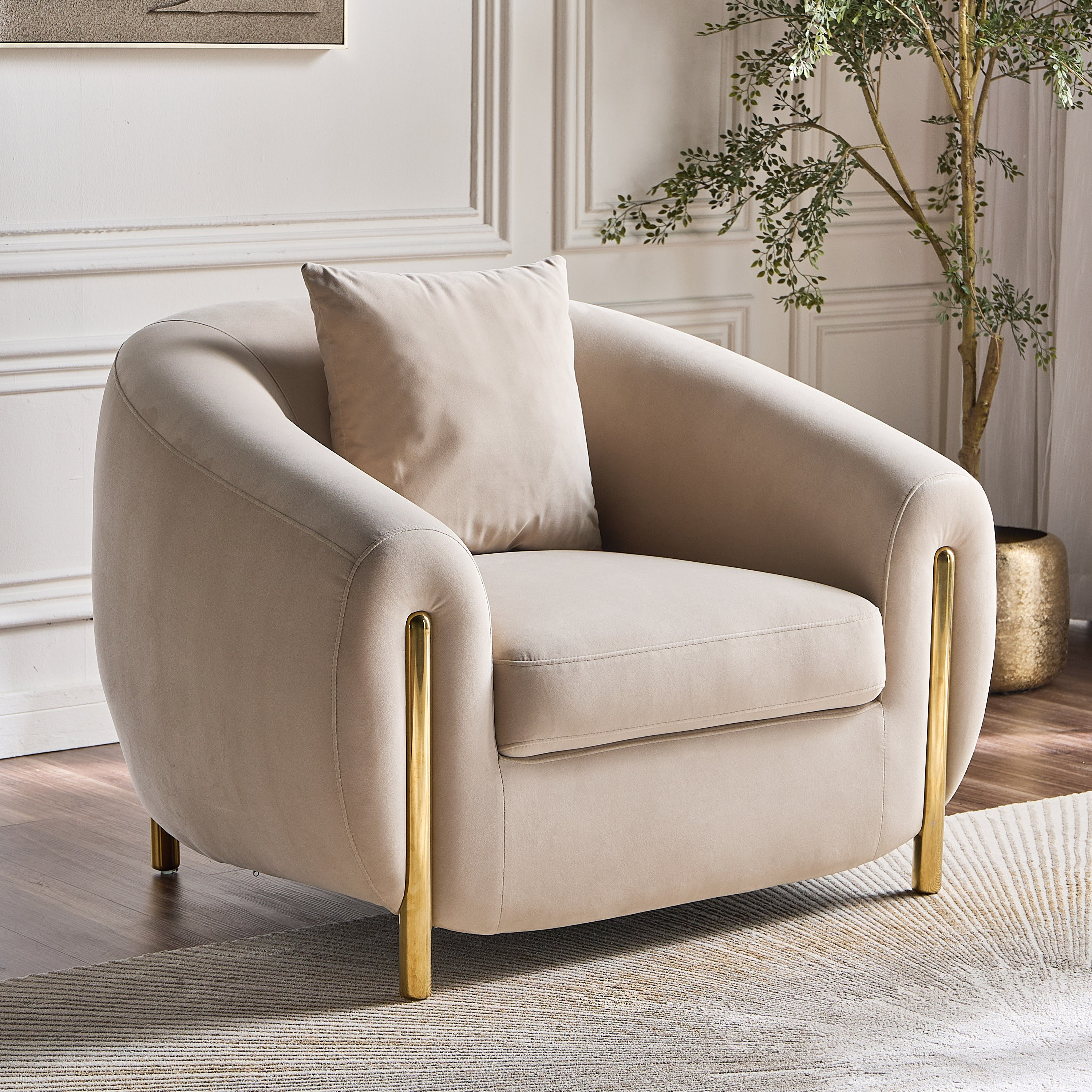 Peru Fabric Armchair-furniture-sofaandseating-armchairs-image-1