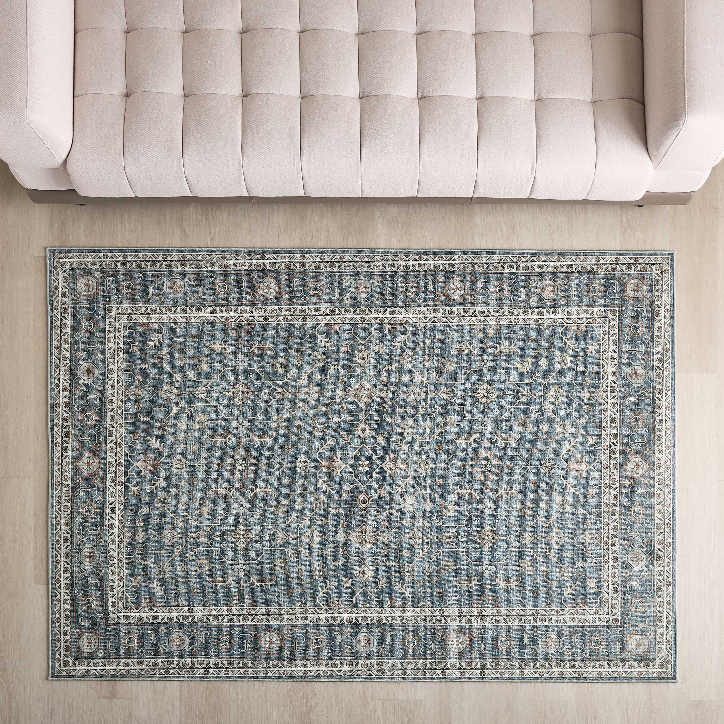 Corsica Printed Rug - 160x230 cm-household-rugsandcarpets-rugs-image-2