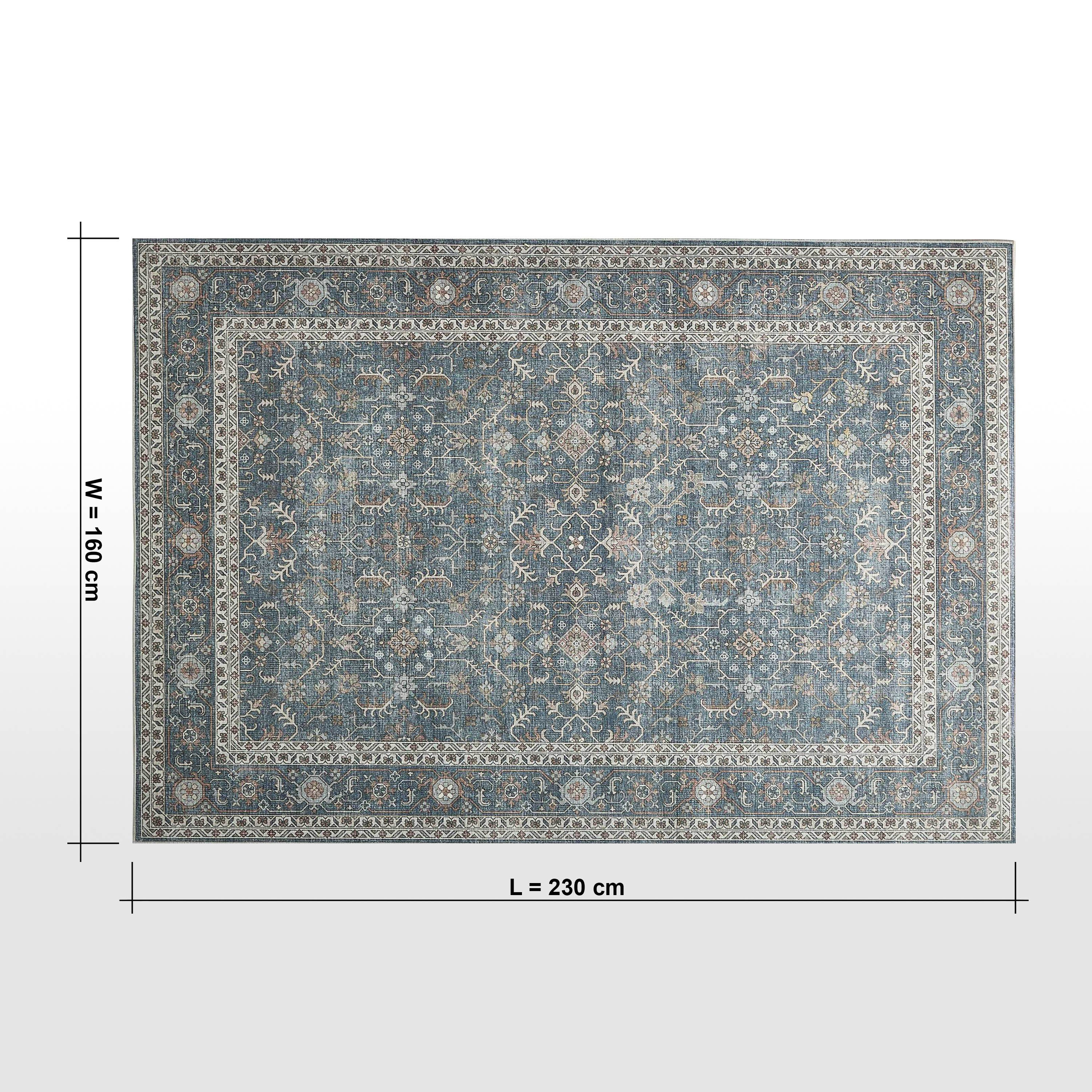 Corsica Printed Rug - 160x230 cm-household-rugsandcarpets-rugs-image-6