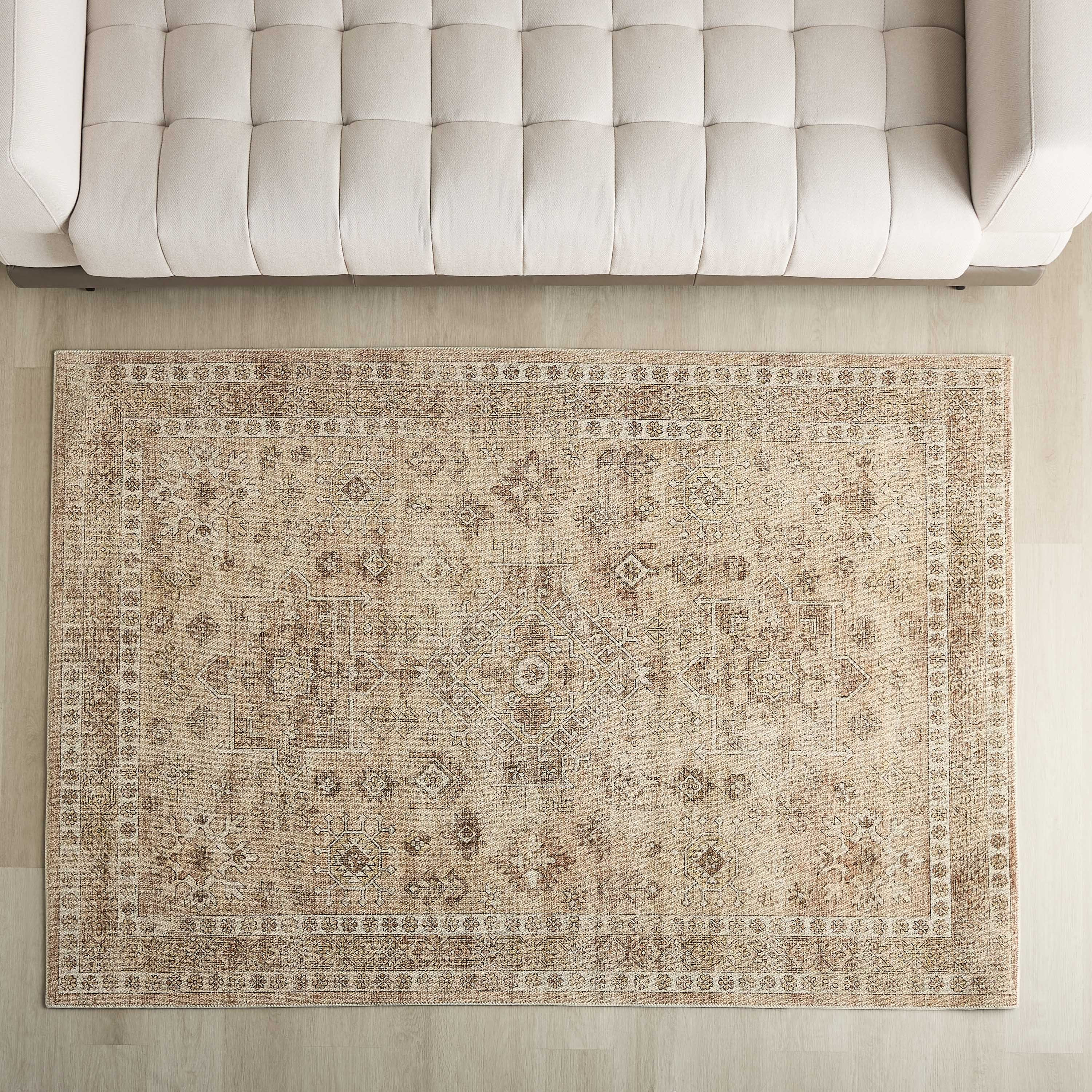 Anaya Printed Rug - 160x230 cm-household-rugsandcarpets-rugs-image-2