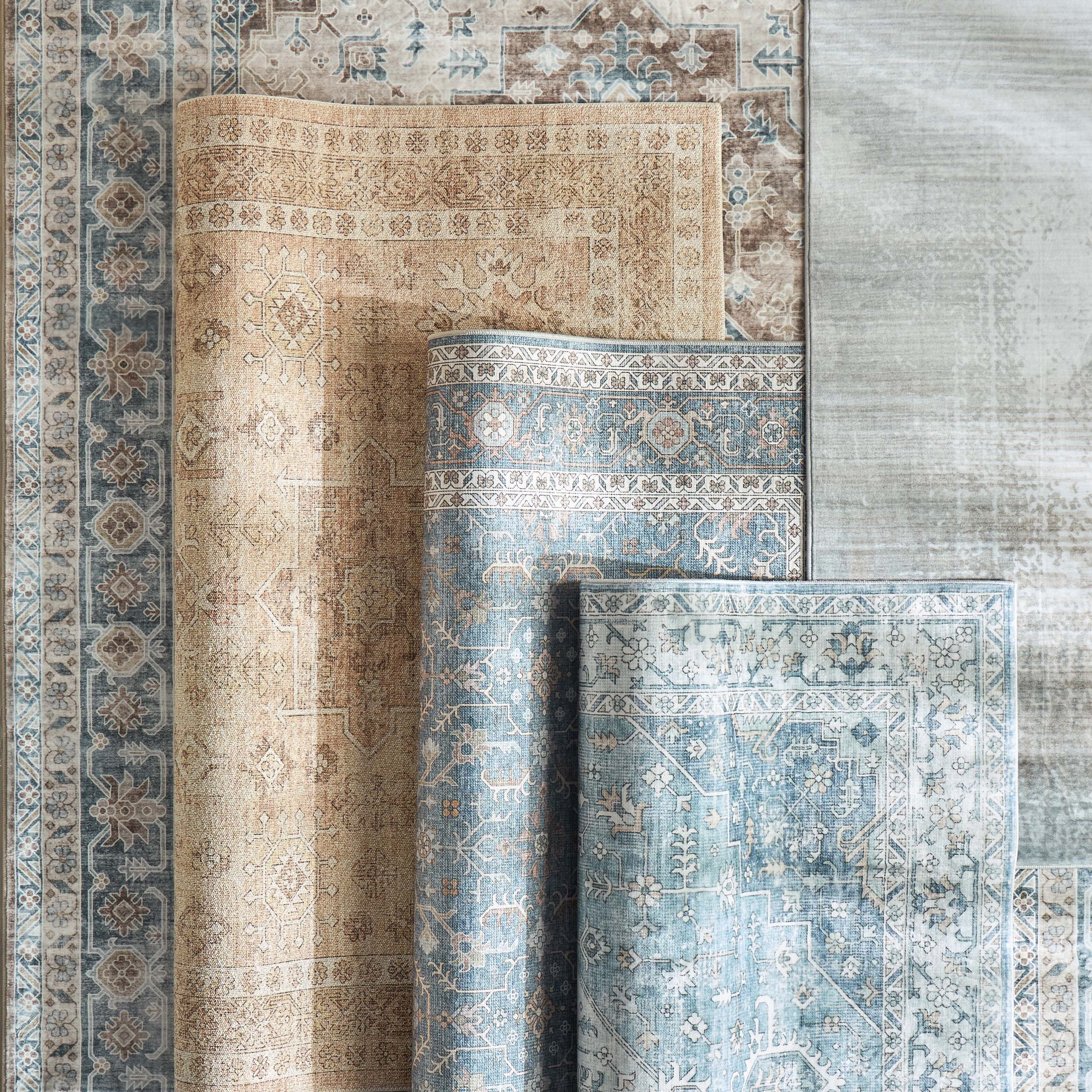 Anaya Printed Rug - 160x230 cm-household-rugsandcarpets-rugs-image-5