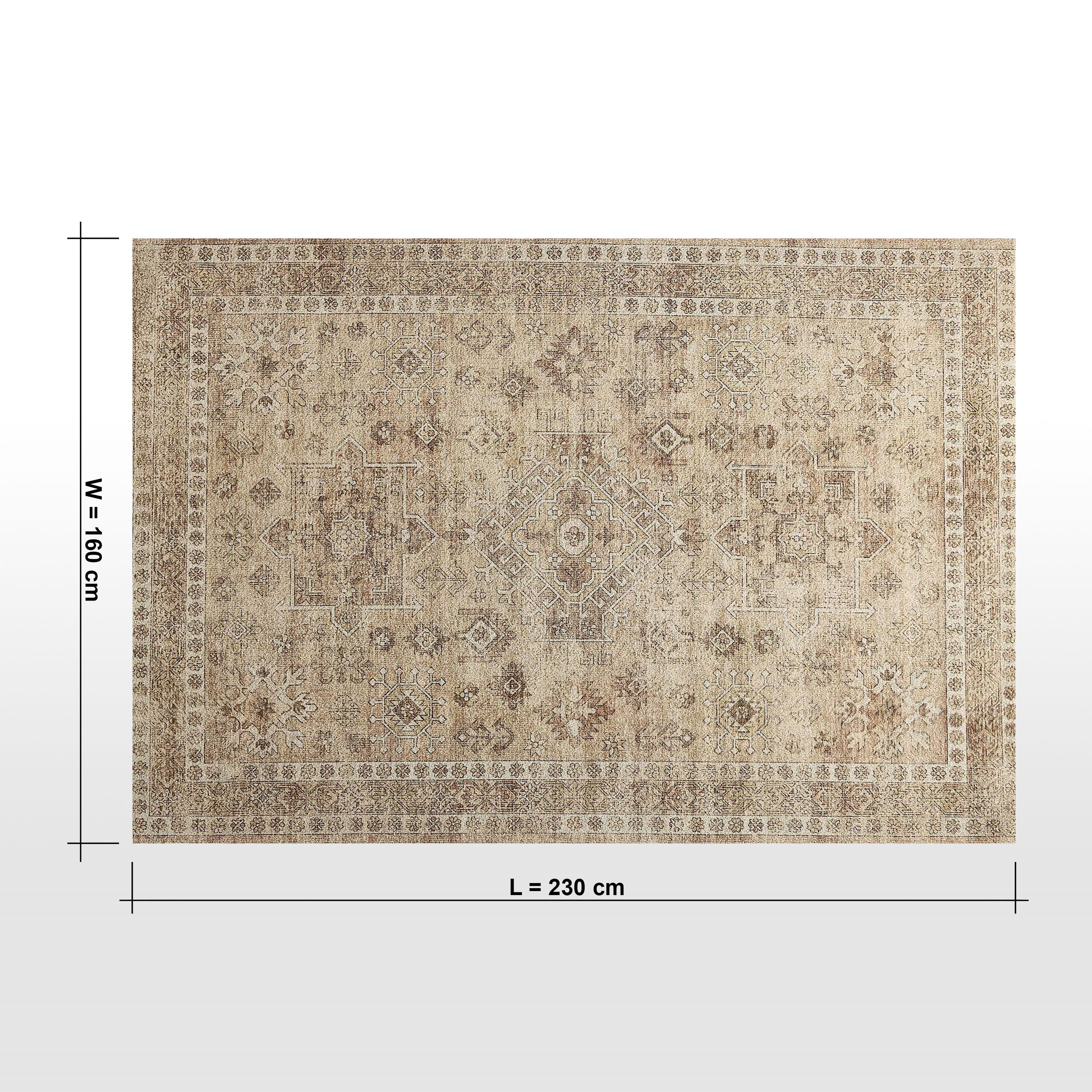 Anaya Printed Rug - 160x230 cm-household-rugsandcarpets-rugs-image-6
