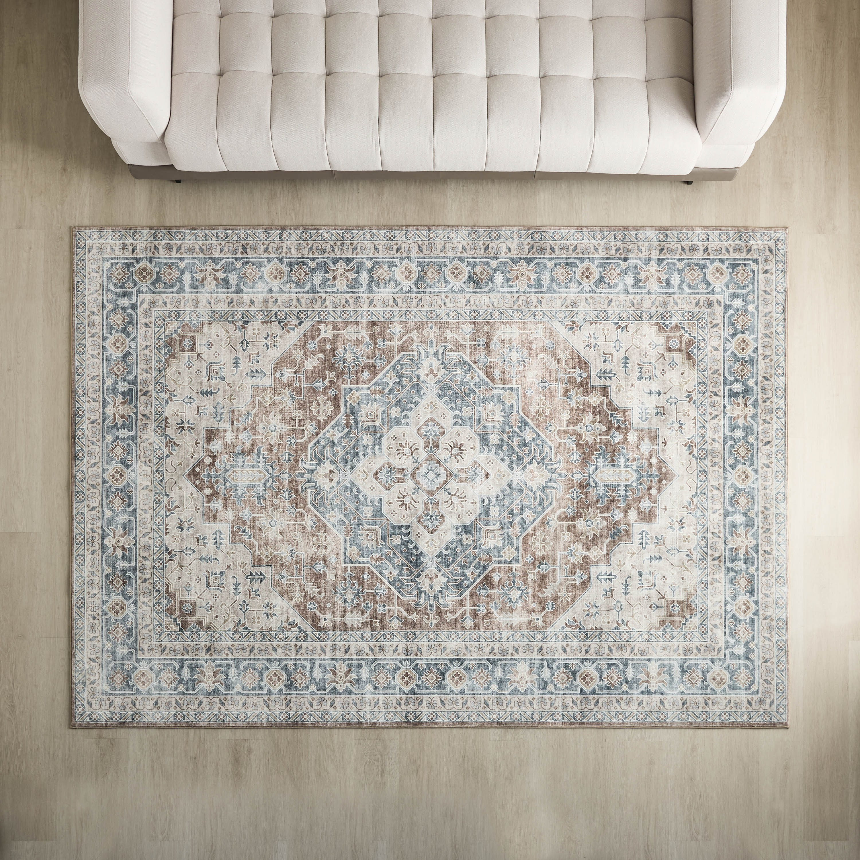 Mireya Printed Rug - 200x290 cm-household-rugsandcarpets-rugs-image-2