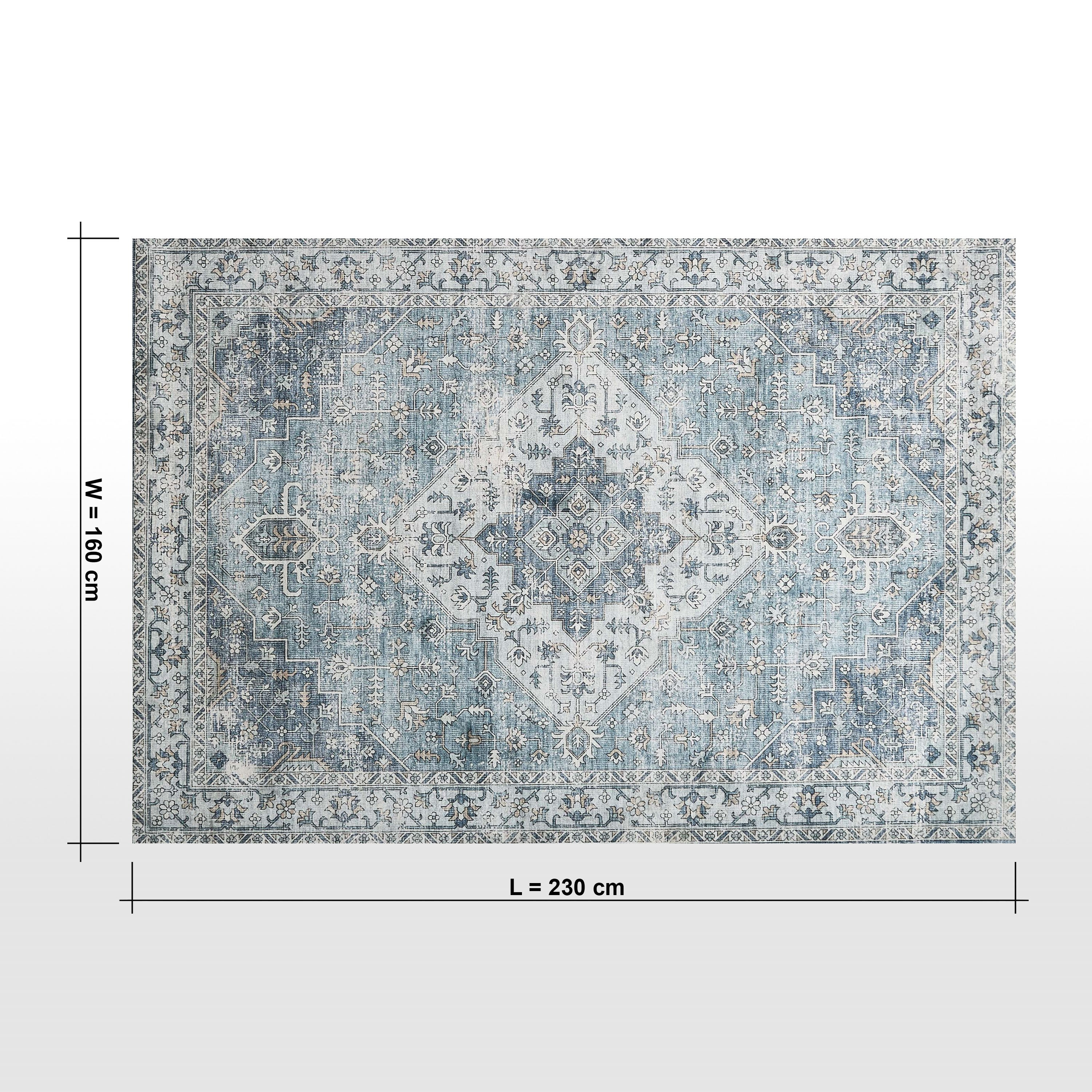 Arina Printed Rug - 160x230 cm-household-rugsandcarpets-rugs-image-6