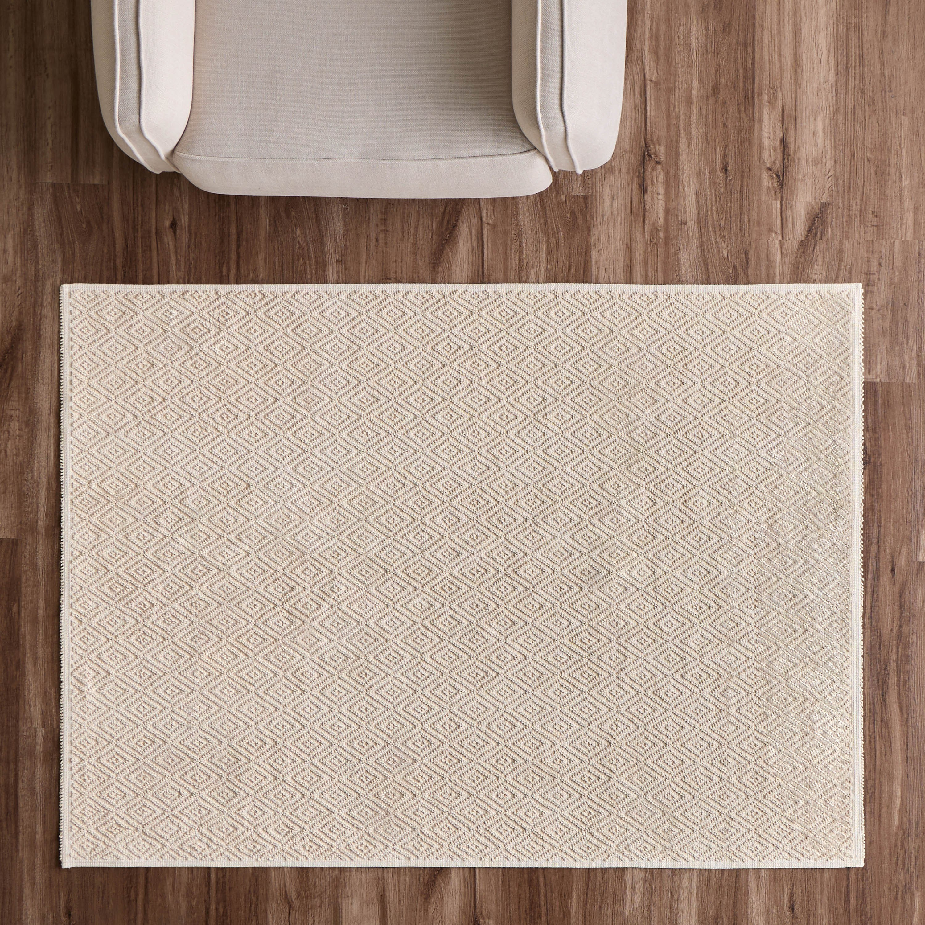Karva Lupin Dhurrie - 130x180 cm-household-rugsandcarpets-rugs-image-2