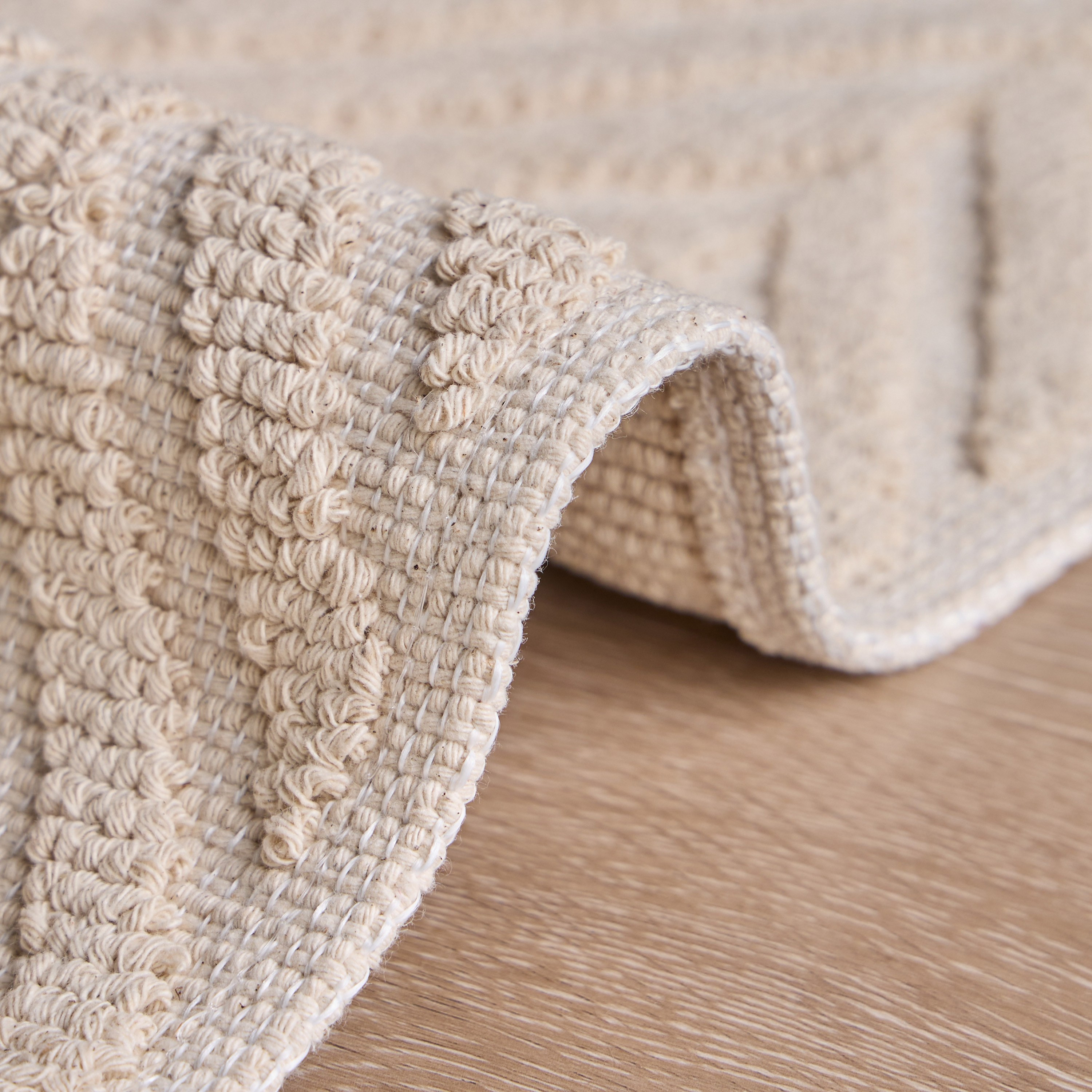 Karva Lupin Cotton Dhurrie - 70x90 cm-household-rugsandcarpets-rugs-image-3